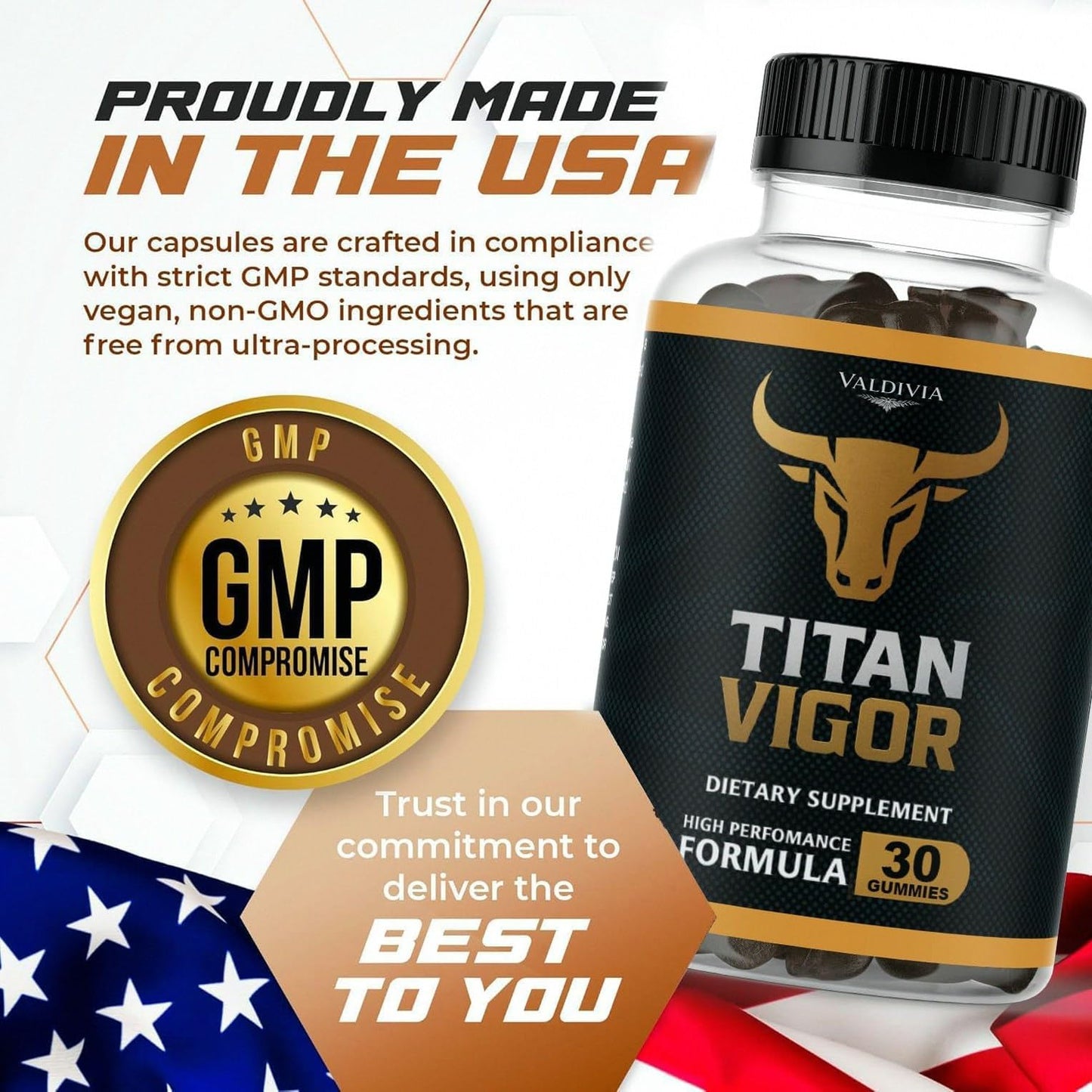 KYFLAG Titan Vigor Gummies 30 Count