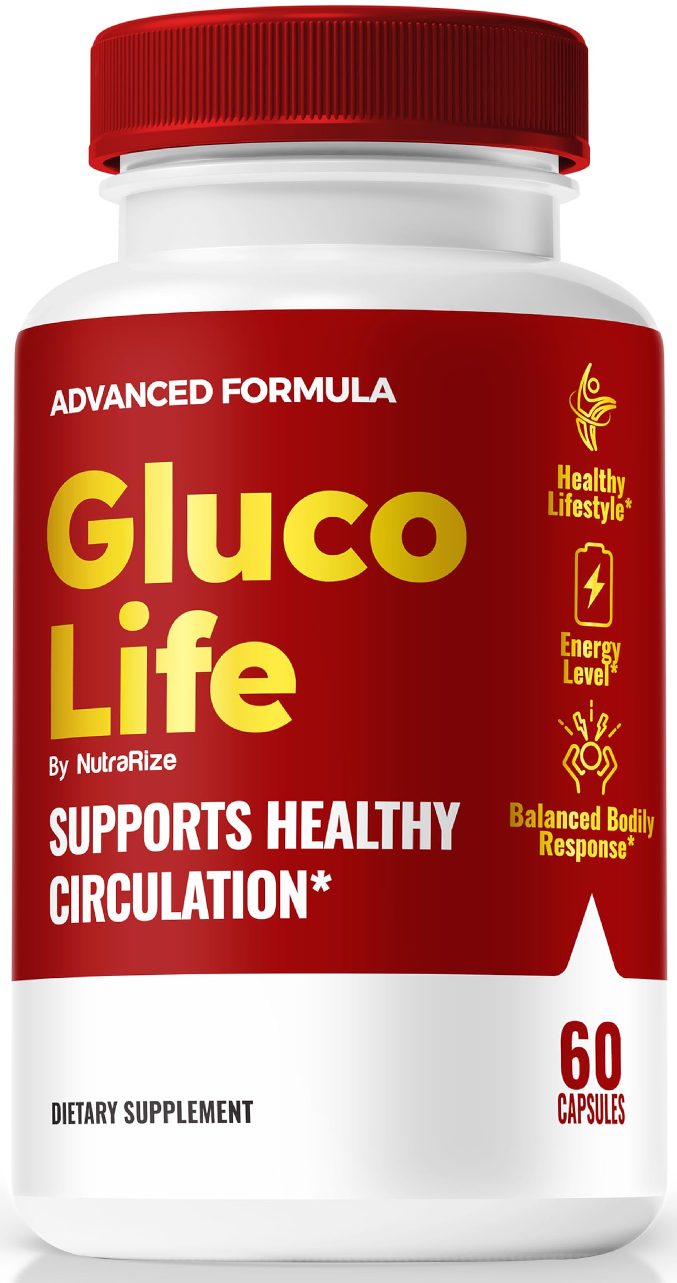 NutraRize GlucoLife Capsules, 60 Count