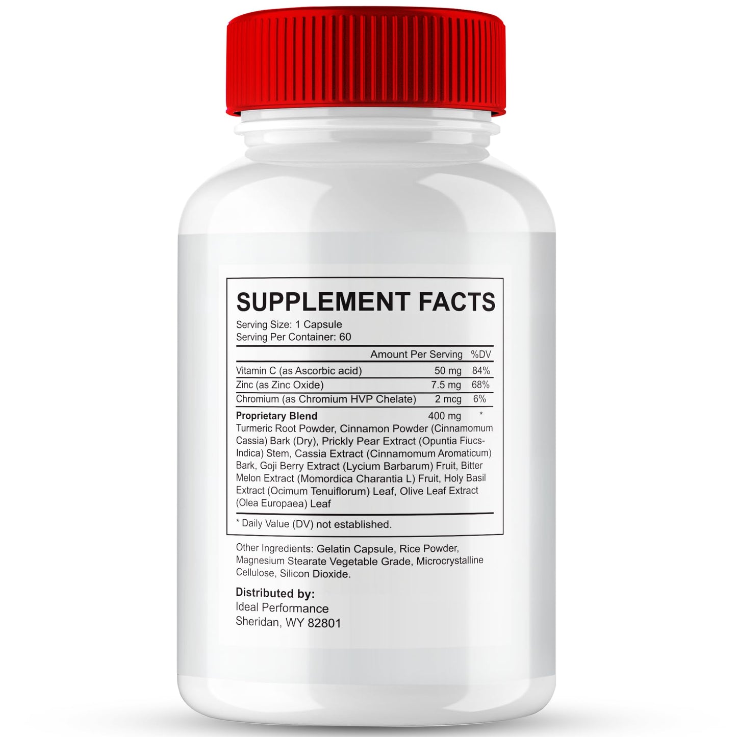 IDEAL PERFORMANCE Health Flux Blood Balance Advanced Blood Formula Capsules 300