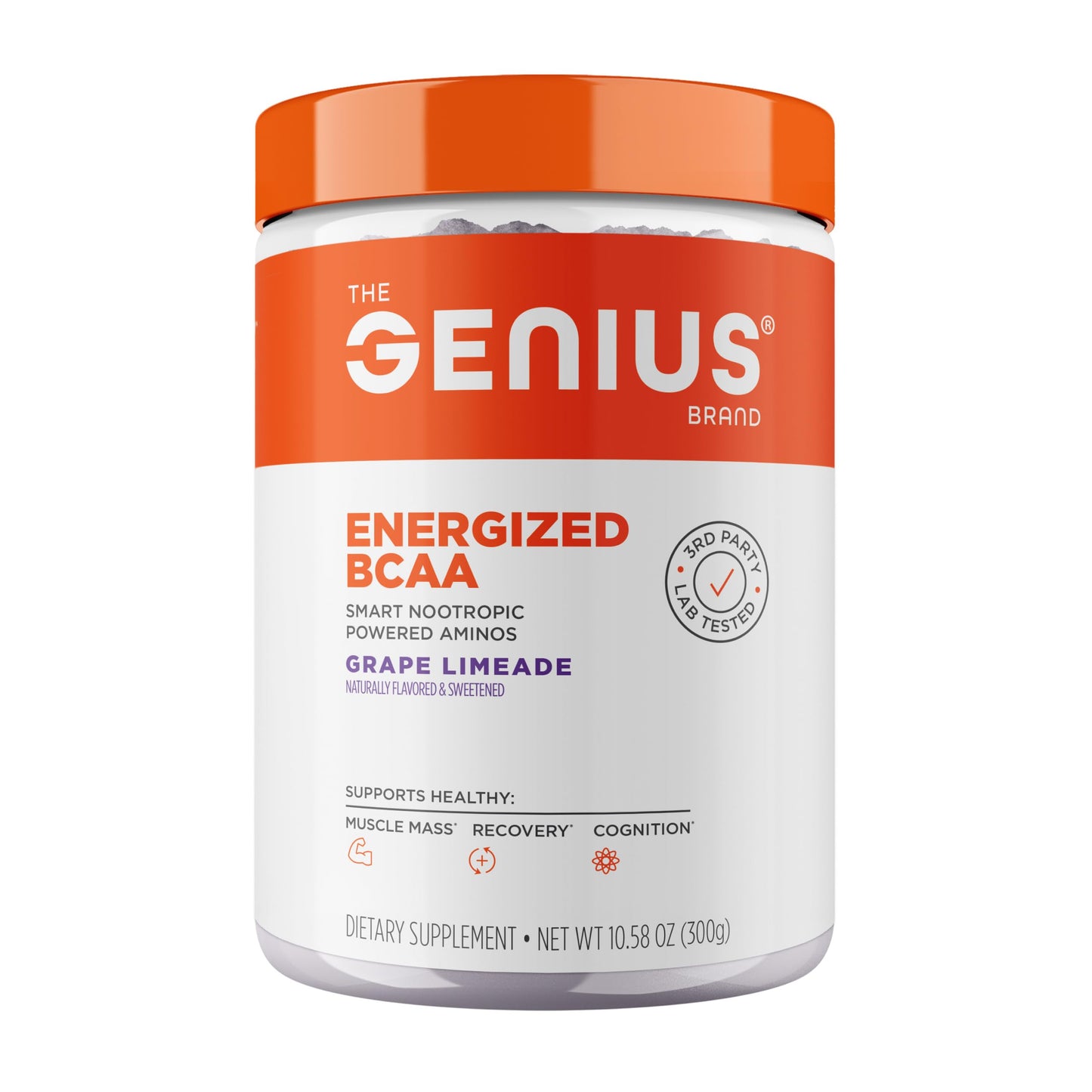 The Genius Brand Genius BCAA Powder 10.12 oz