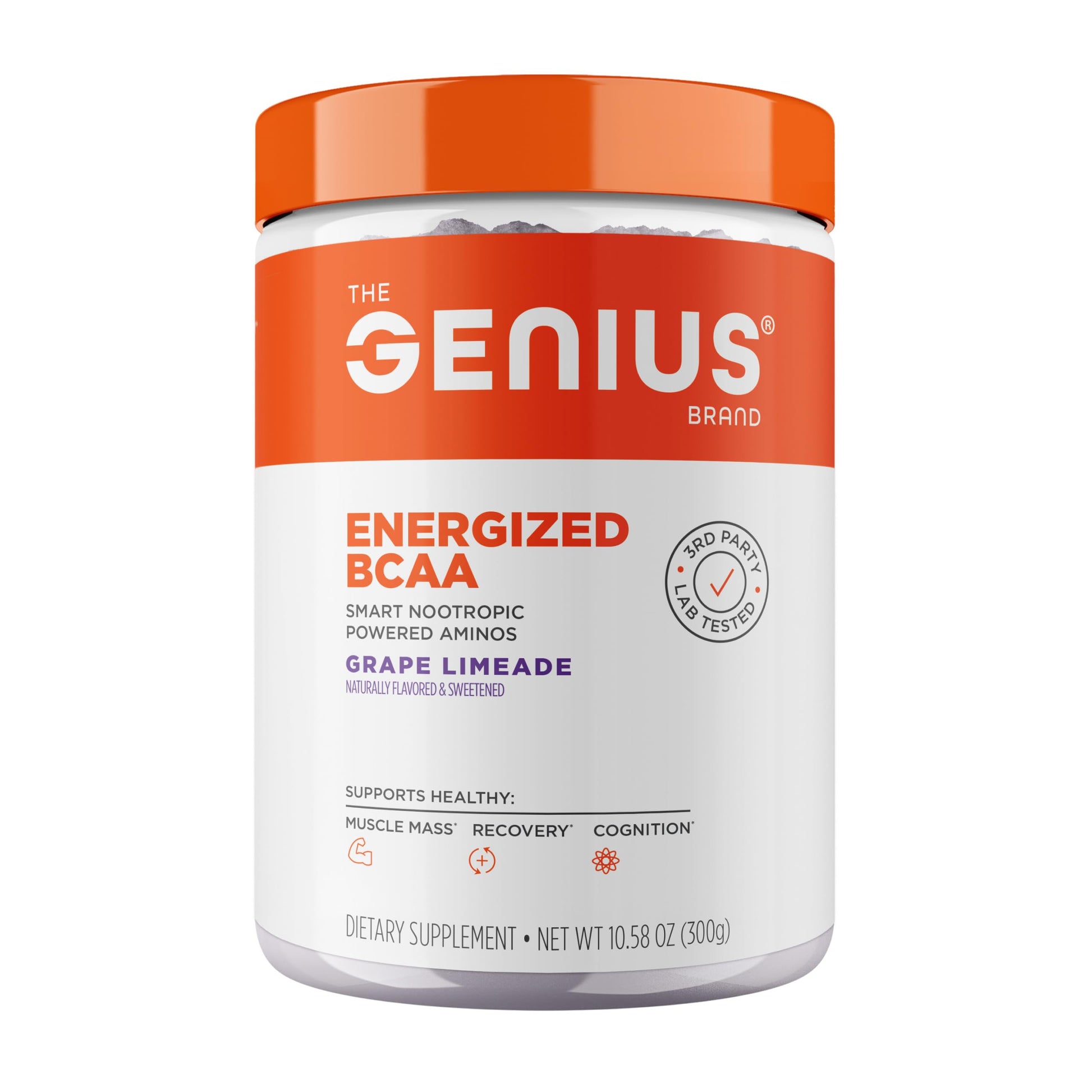 The Genius Brand Genius BCAA Powder 10.12 oz