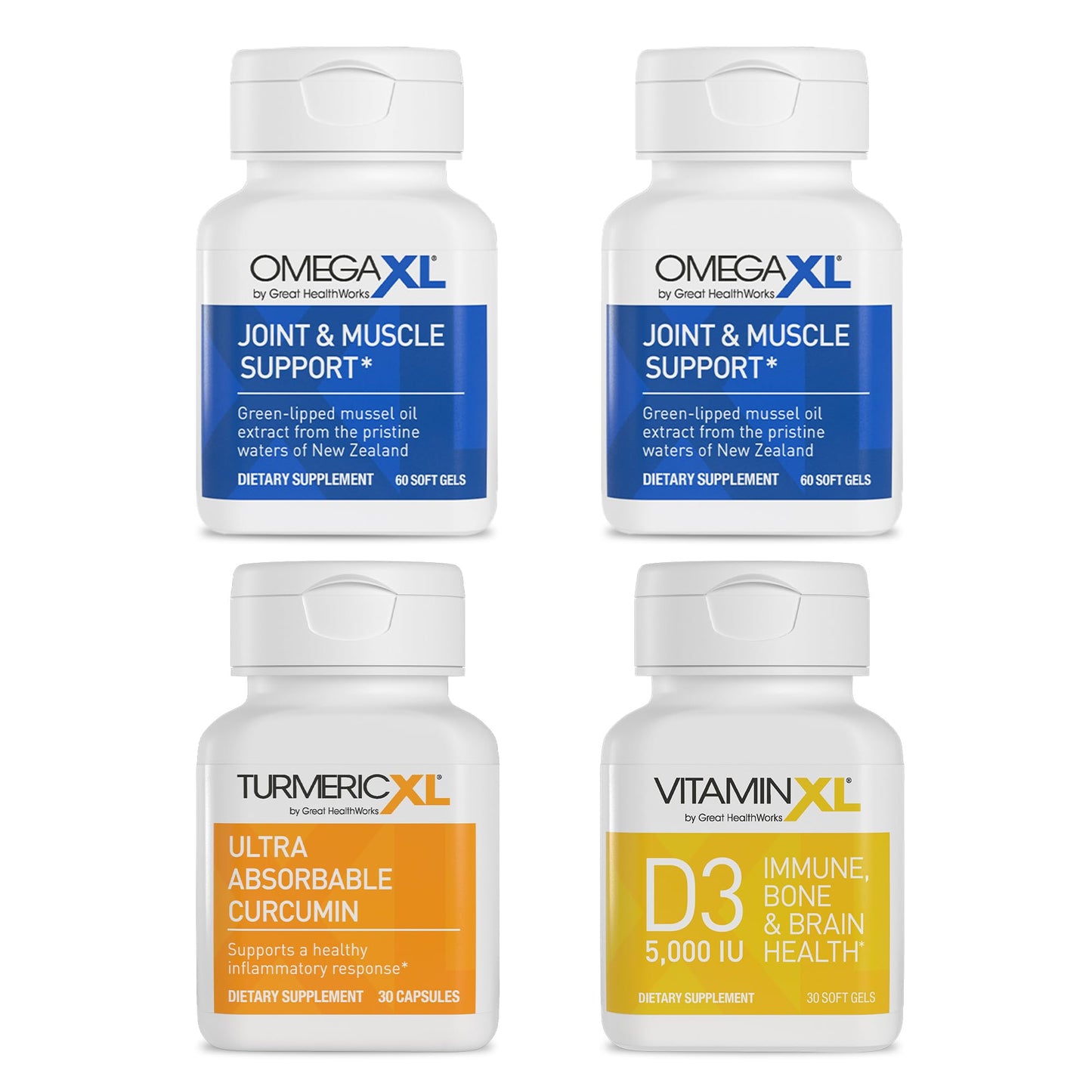 OmegaXL Immune Supporting Bundle 180 Softgels