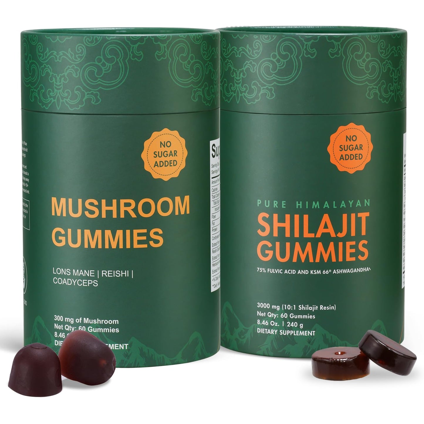Xuore Shilajit & Mushroom Gummies 60 Count