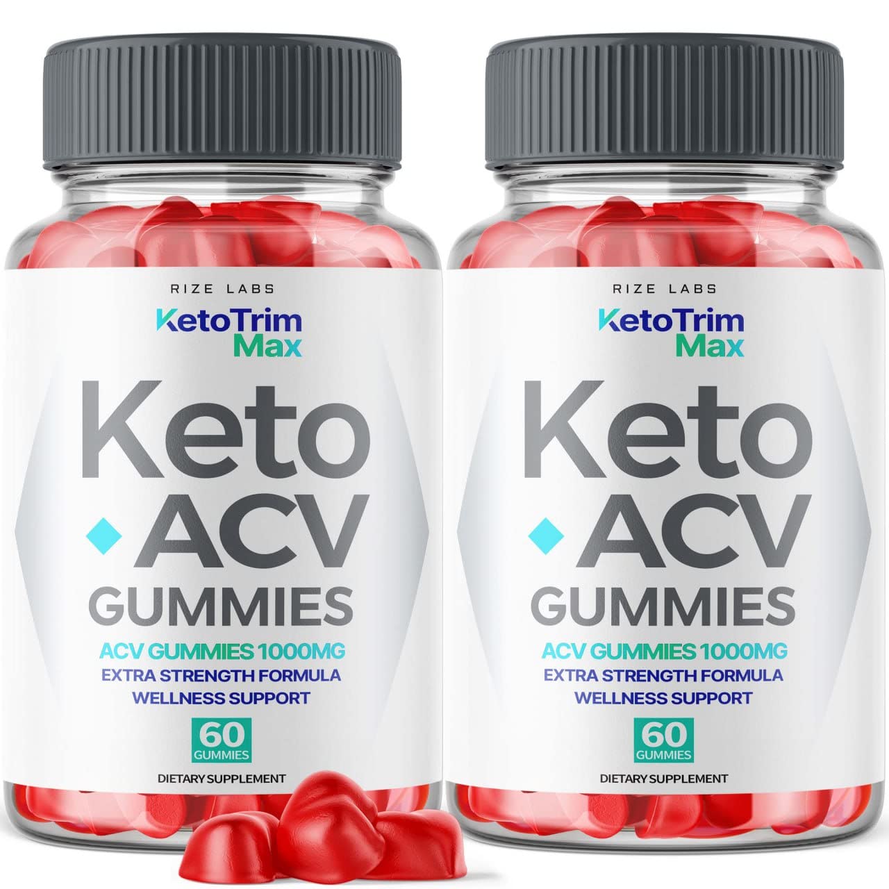 Rize Labs Keto Trim Max ACV Gummies, 120 Gummies