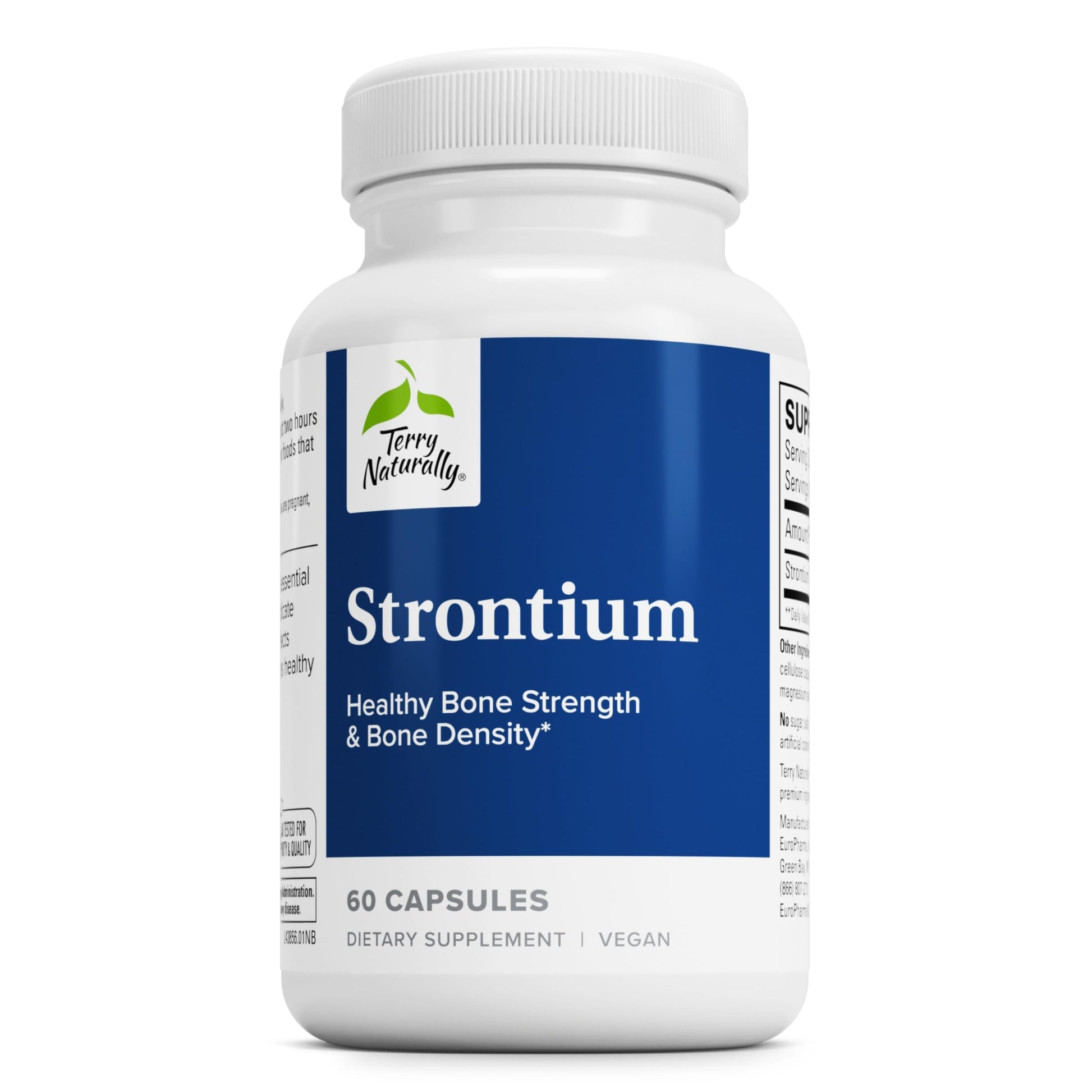 Terry Naturally Strontium Capsules 60 Capsules