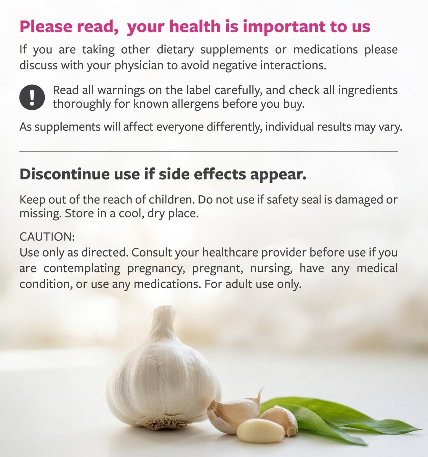 PURE CO USDA Organic Garlic Supplement High Potency 25:1 Garlic Extract with 12,500mg Herbal Equivalent Strength for Immune & Heart Support Odorless Vegan & Non-GMO Capsules, 60 Count