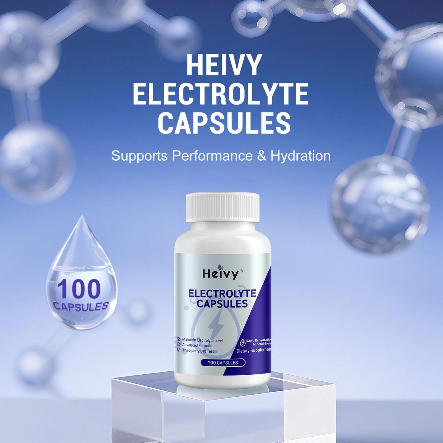 Heivy Electrolyte Capsules 100 Capsules