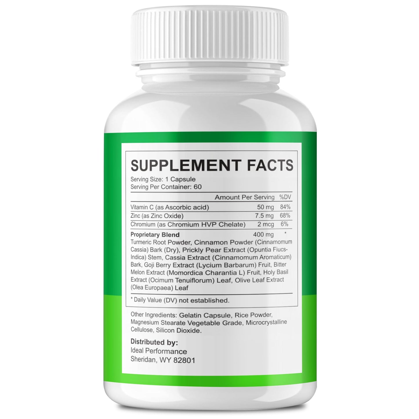 IDEAL PERFORMANCE Optivision Capsules, 120 Capsules