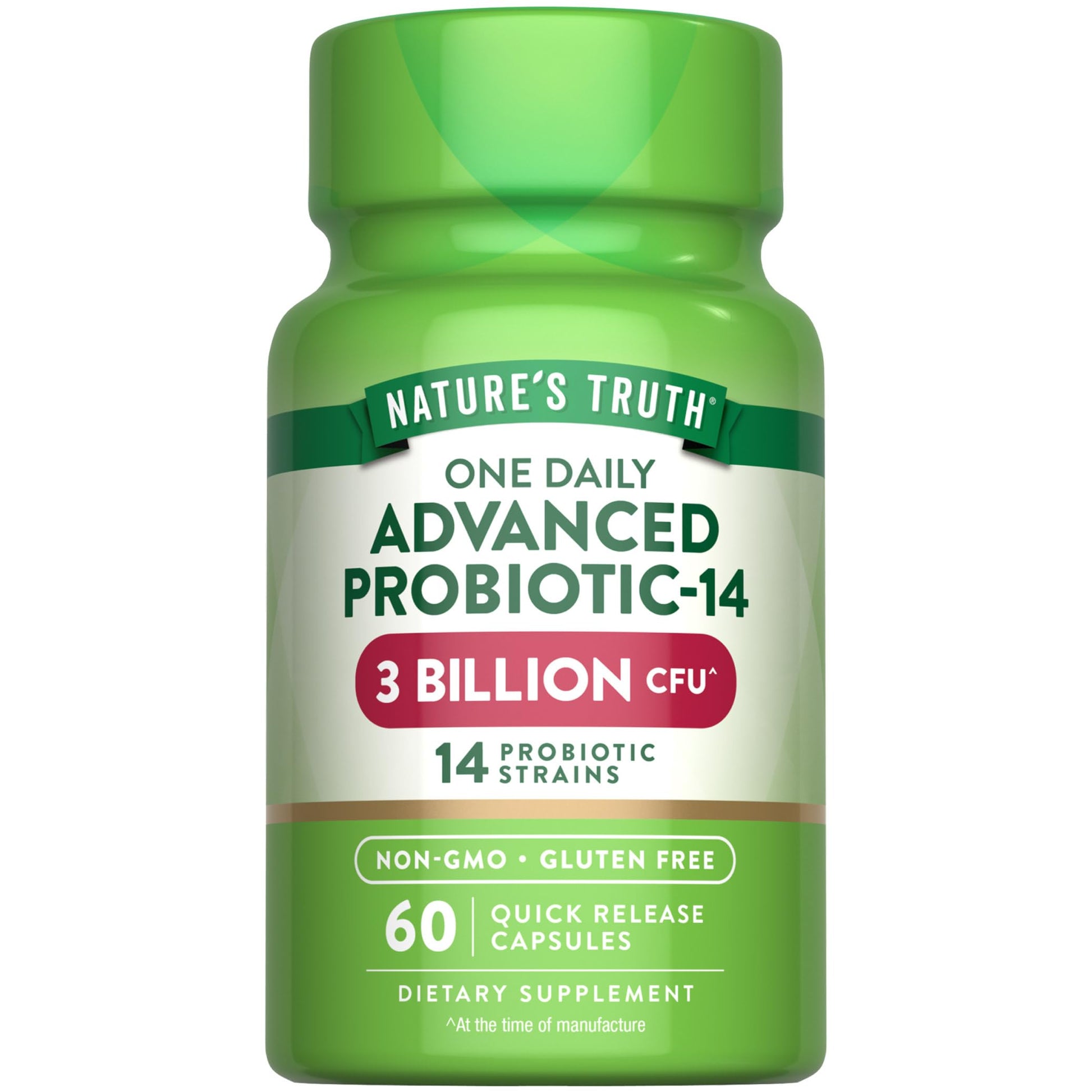 Nature's Truth Probiotics Capsules 60 Count