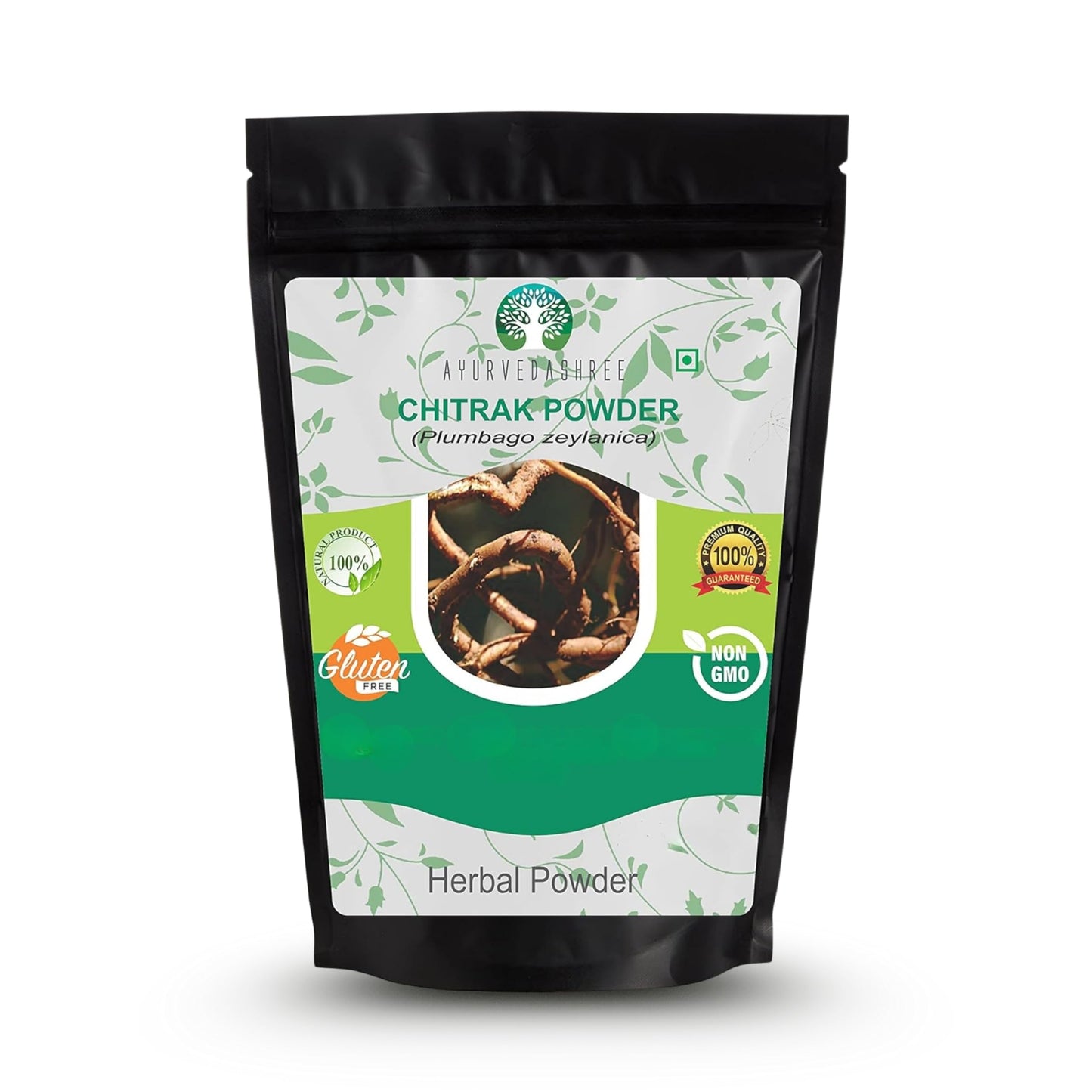 AYURVEDASHREE Chitrak Roots Powder 1.7637 oz