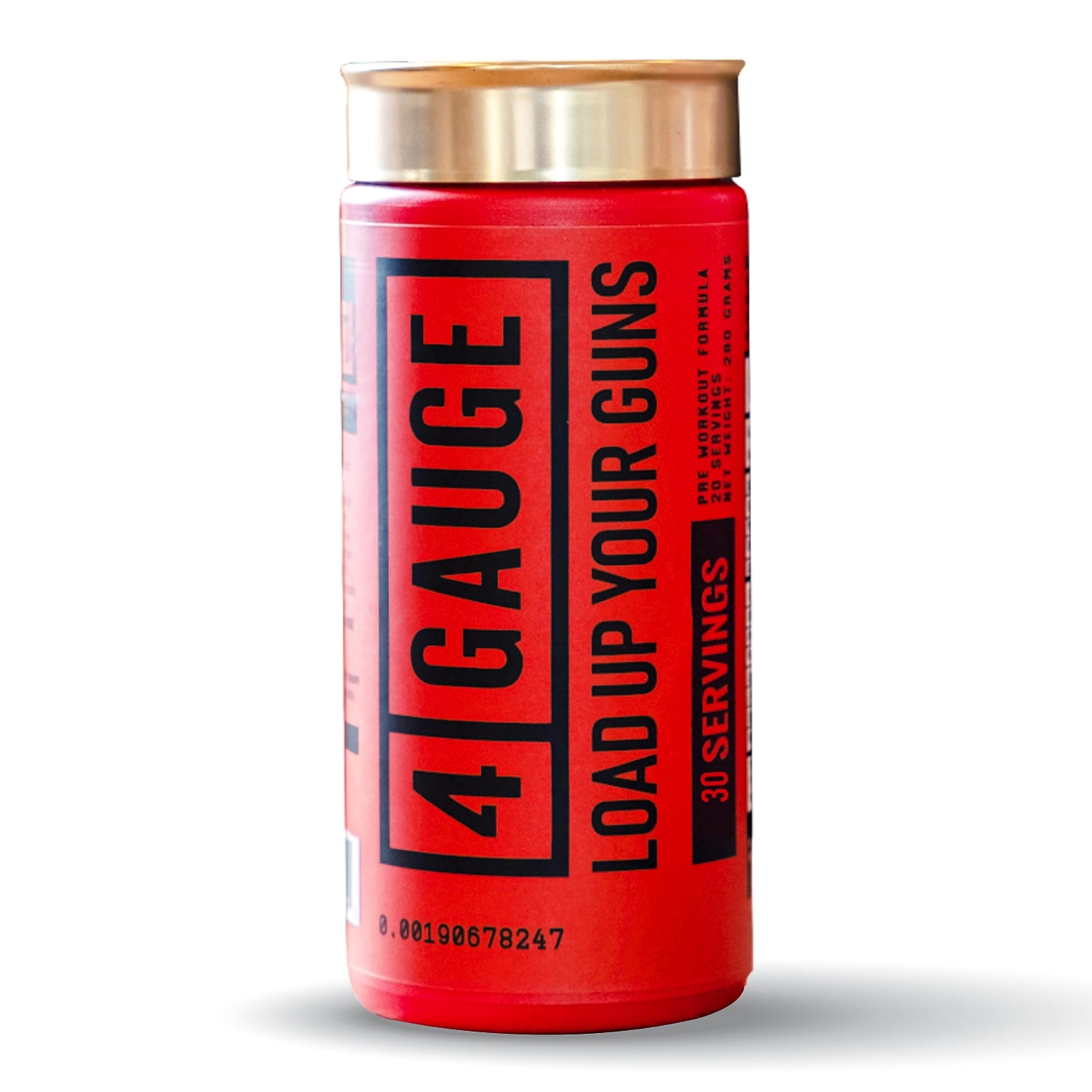 4 Gauge Fitness Explosive Preworkout Without The Jitters (Fruit Blast) Powder 10 Ounce