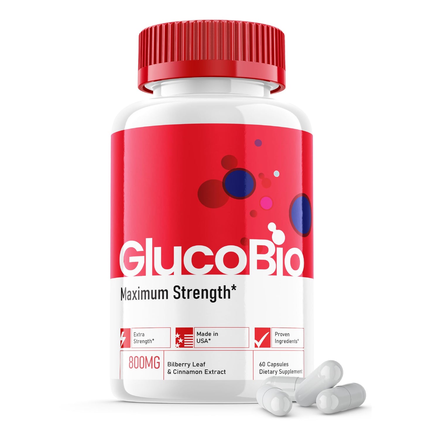Purvia Glucobio Capsules 60 Count