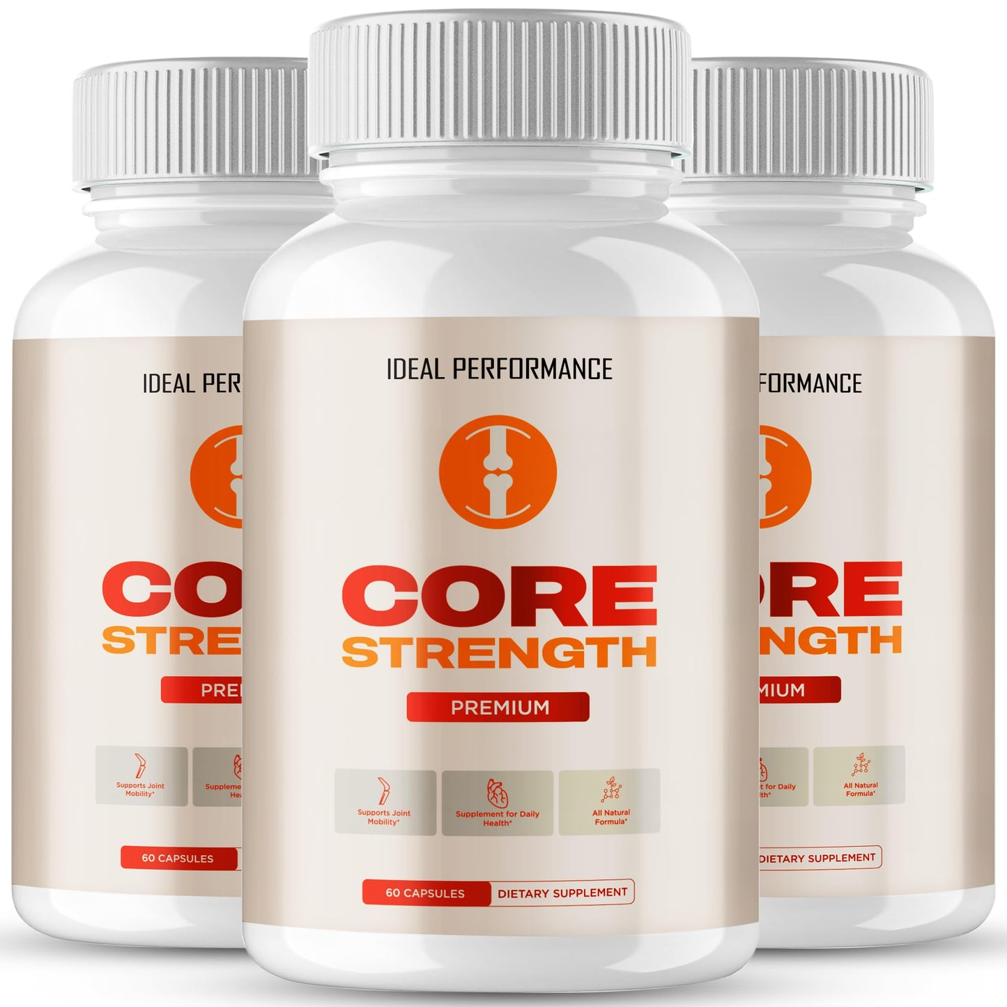 IDEAL PERFORMANCE Core Strength Capsules, 180 Count