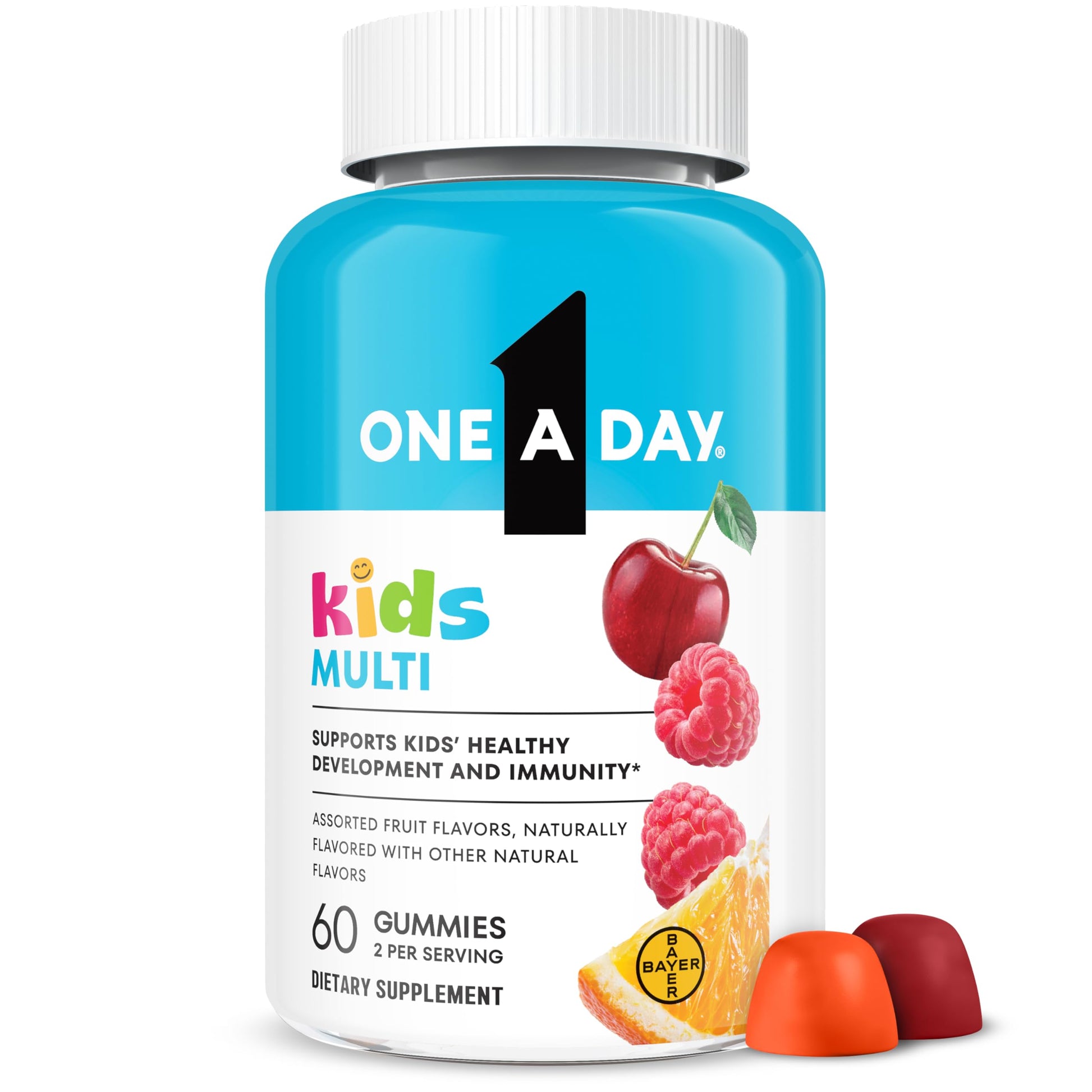 ONE A DAY Kids Multivitamin Gummies 60 Count
