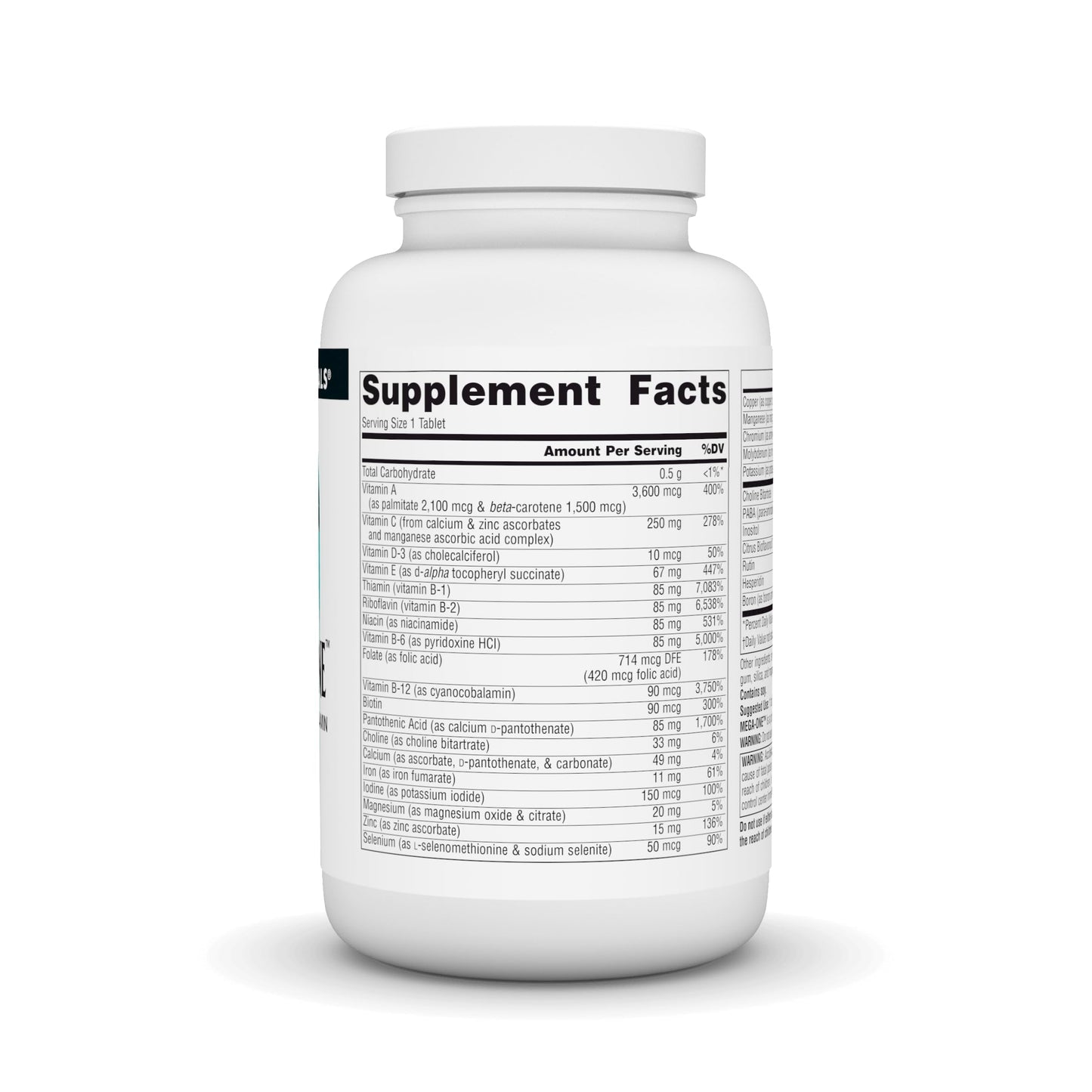Source Naturals Mega-One Multi-Vitamin with Minerals, 180 Tablets