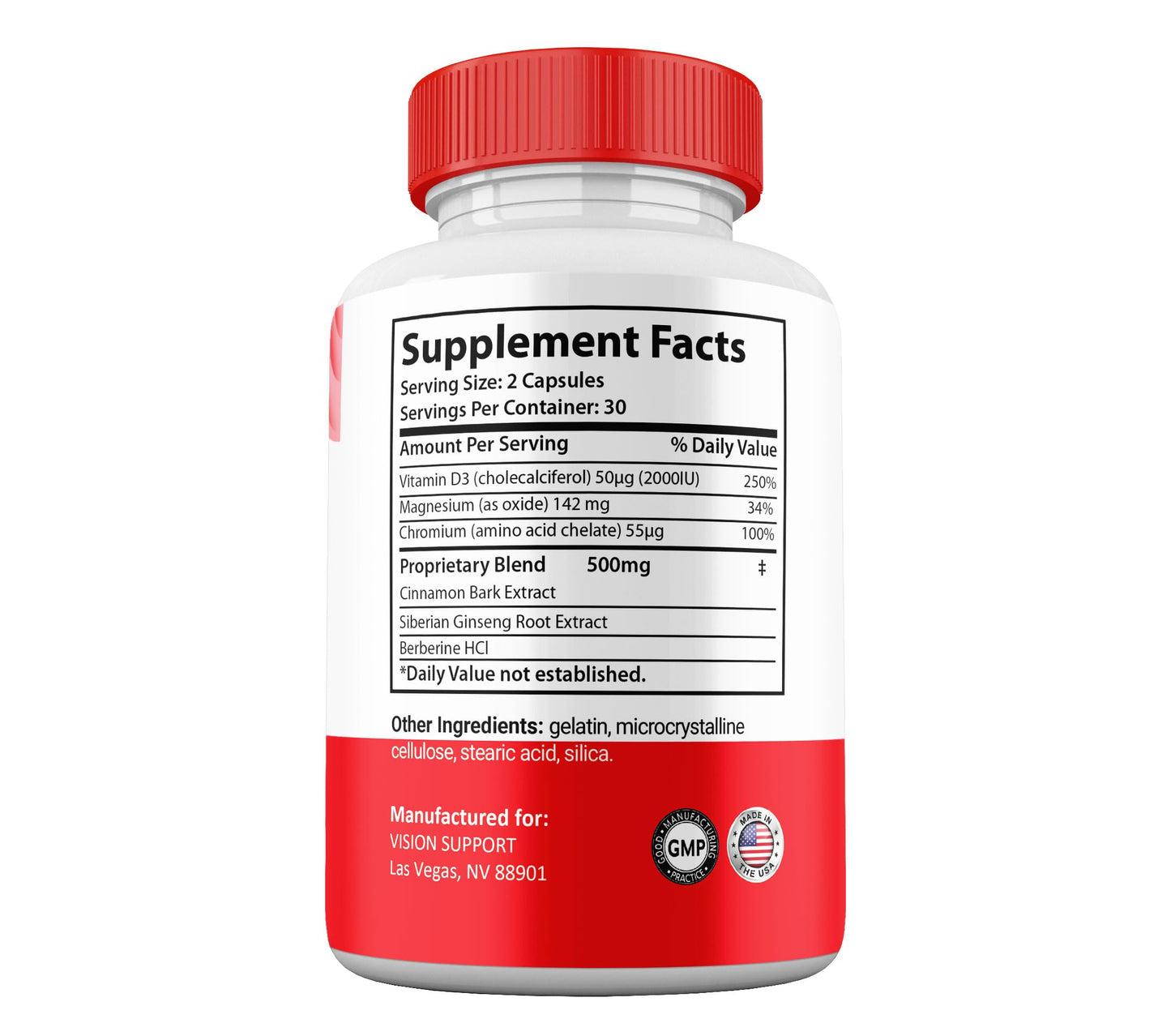 Shark Labs Vision Support 60 Count Capsules