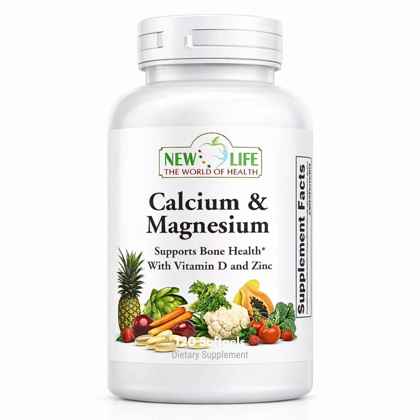 Manteniendo Tu Salud Calcium Magnesium D3 & Zinc Bone Support Softgel 120