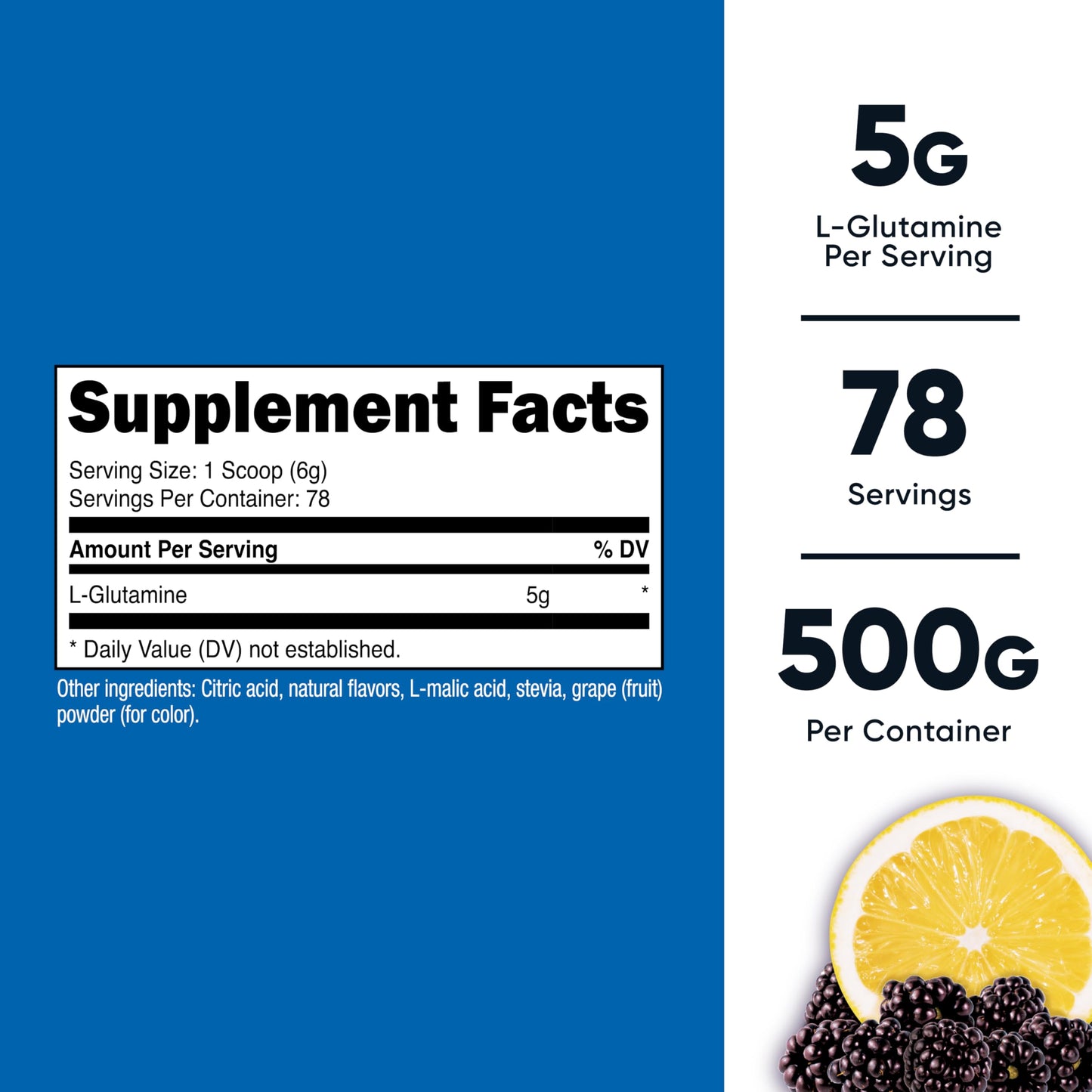 Nutricost L-Glutamine Powder 17.9