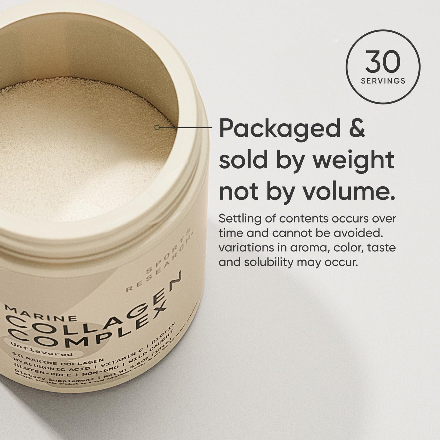 Sports Research Collagen Beauty Complex Powder 5.75 oz