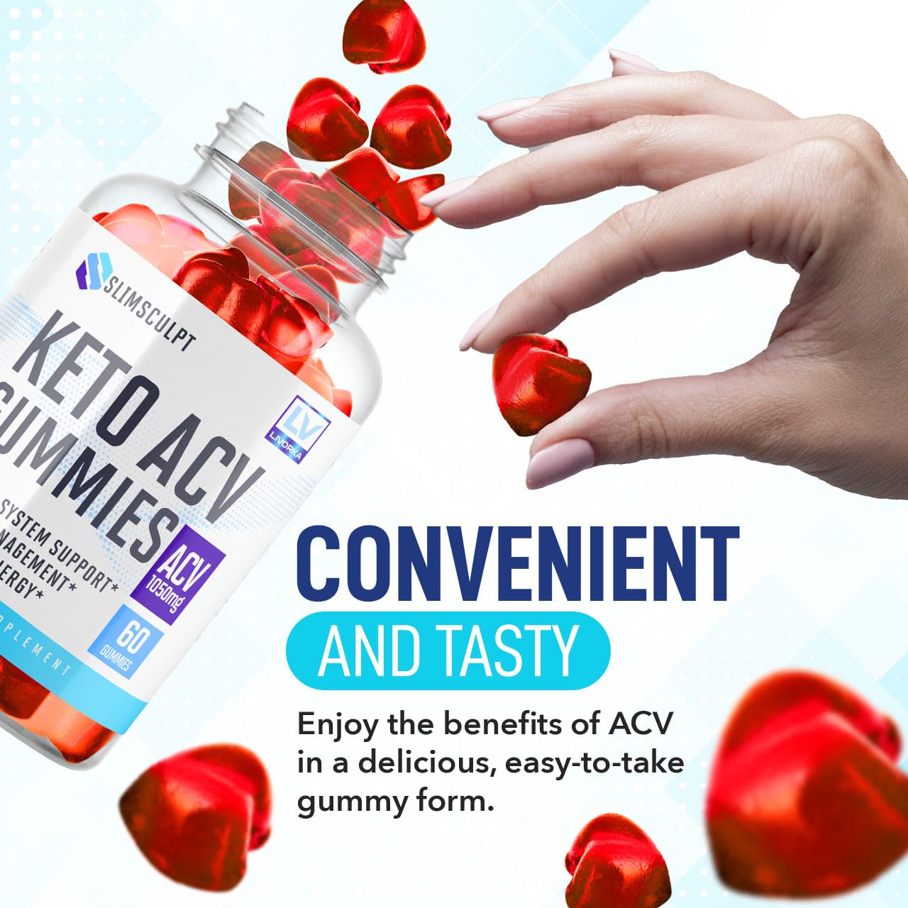 LIVORKA Slimsculpt ACV Gummies 120