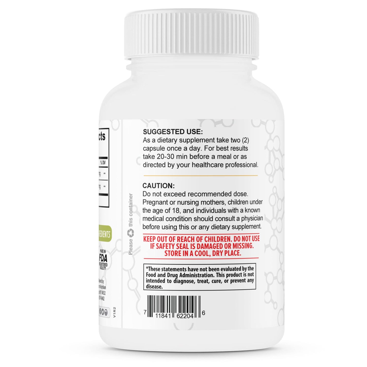 TerraForm Nutrition Ashwagandha 60 Capsules
