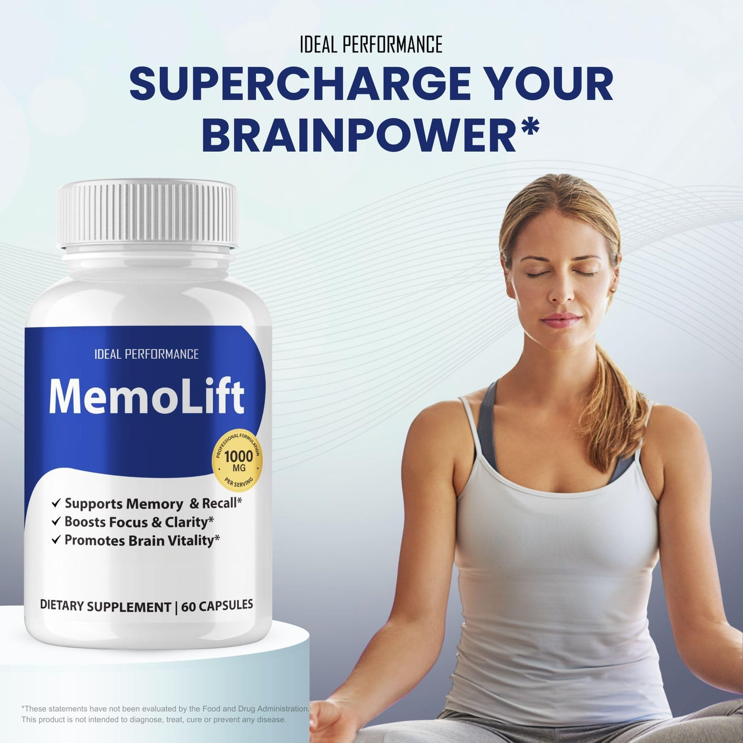Ideal Performance Memolift Capsules 180 Count