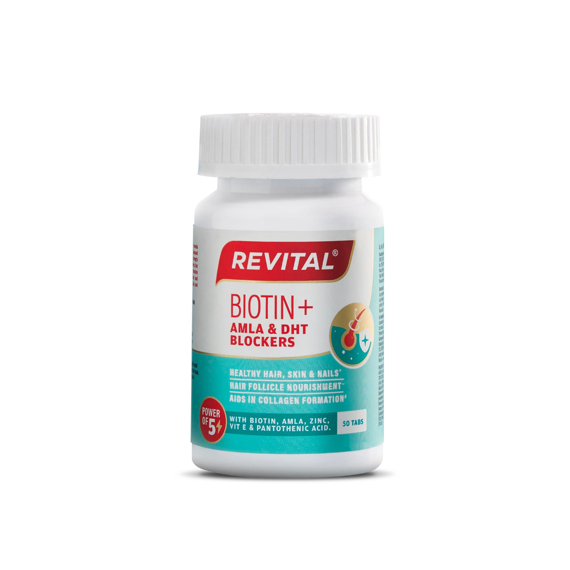 Revital Biotin+ with Amla and DHT Blockers for Hair Growth Capsule, 1 Count