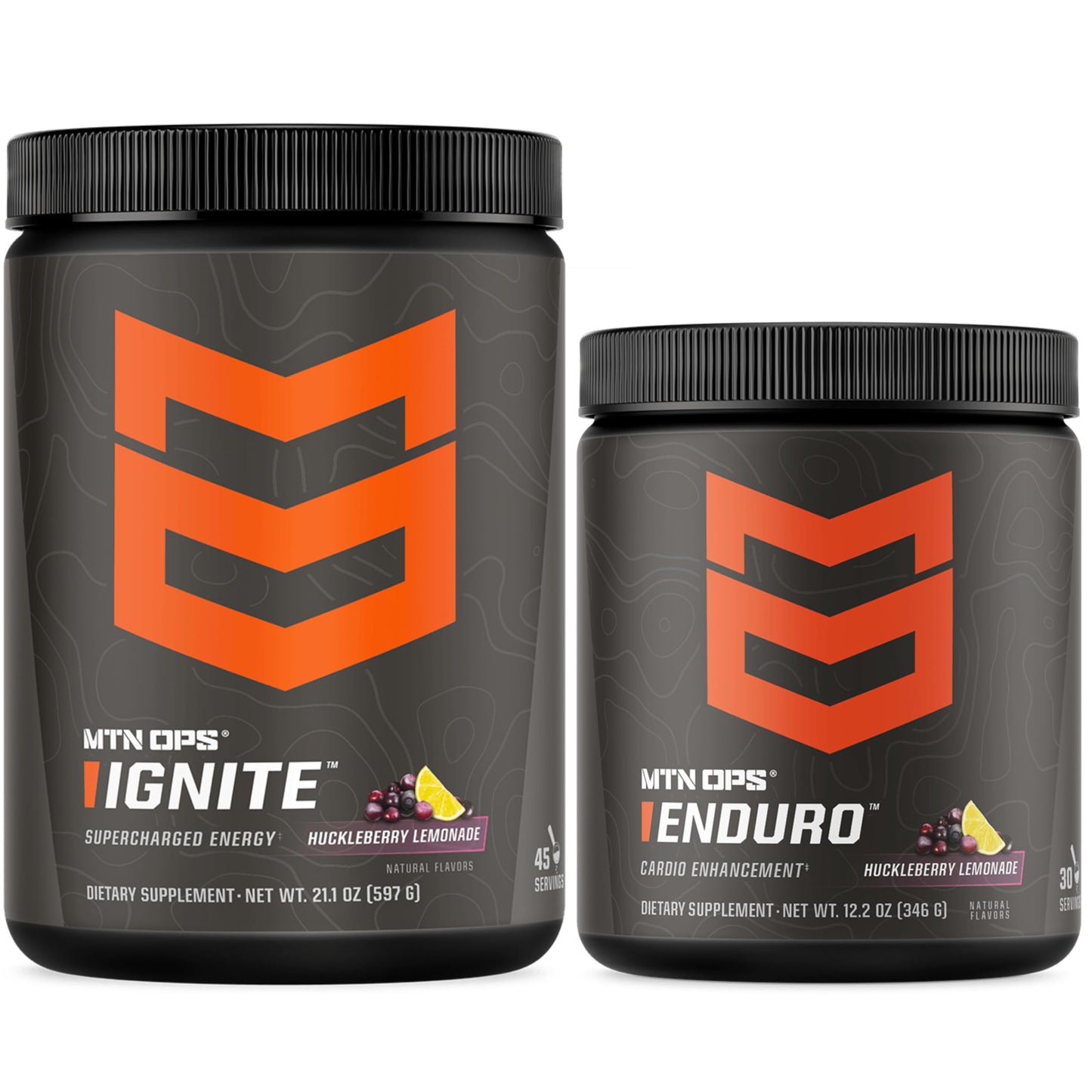 MTN OPS Ignite + Enduro Huckleberry Lemonade Bundle Powder, 34.4