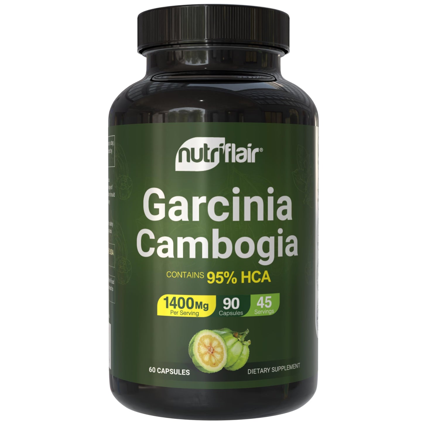 NutriFlair Garcinia Cambogia 95% HCA Capsule, 60 Capsules