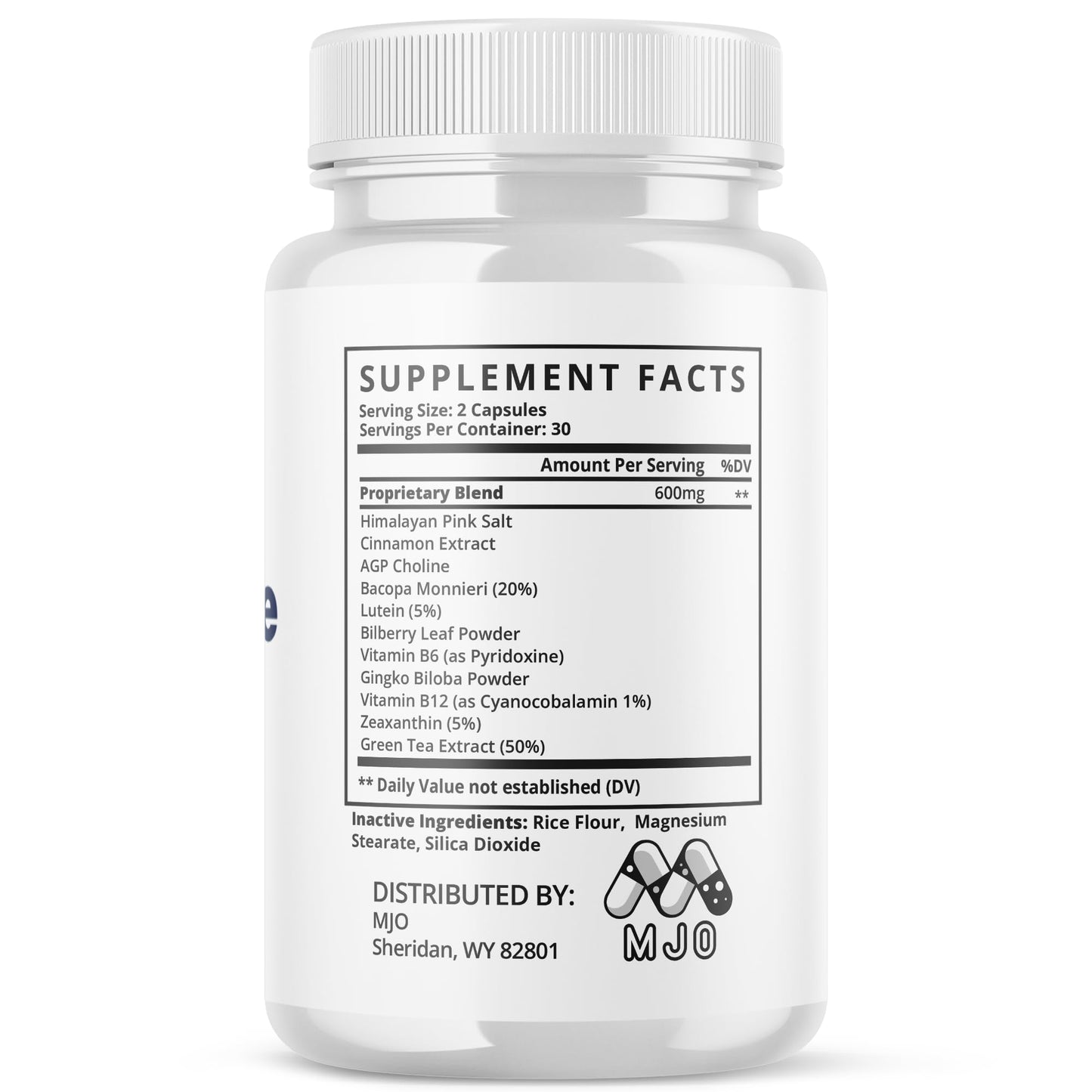 MJO NervaEase Capsules 60 Count