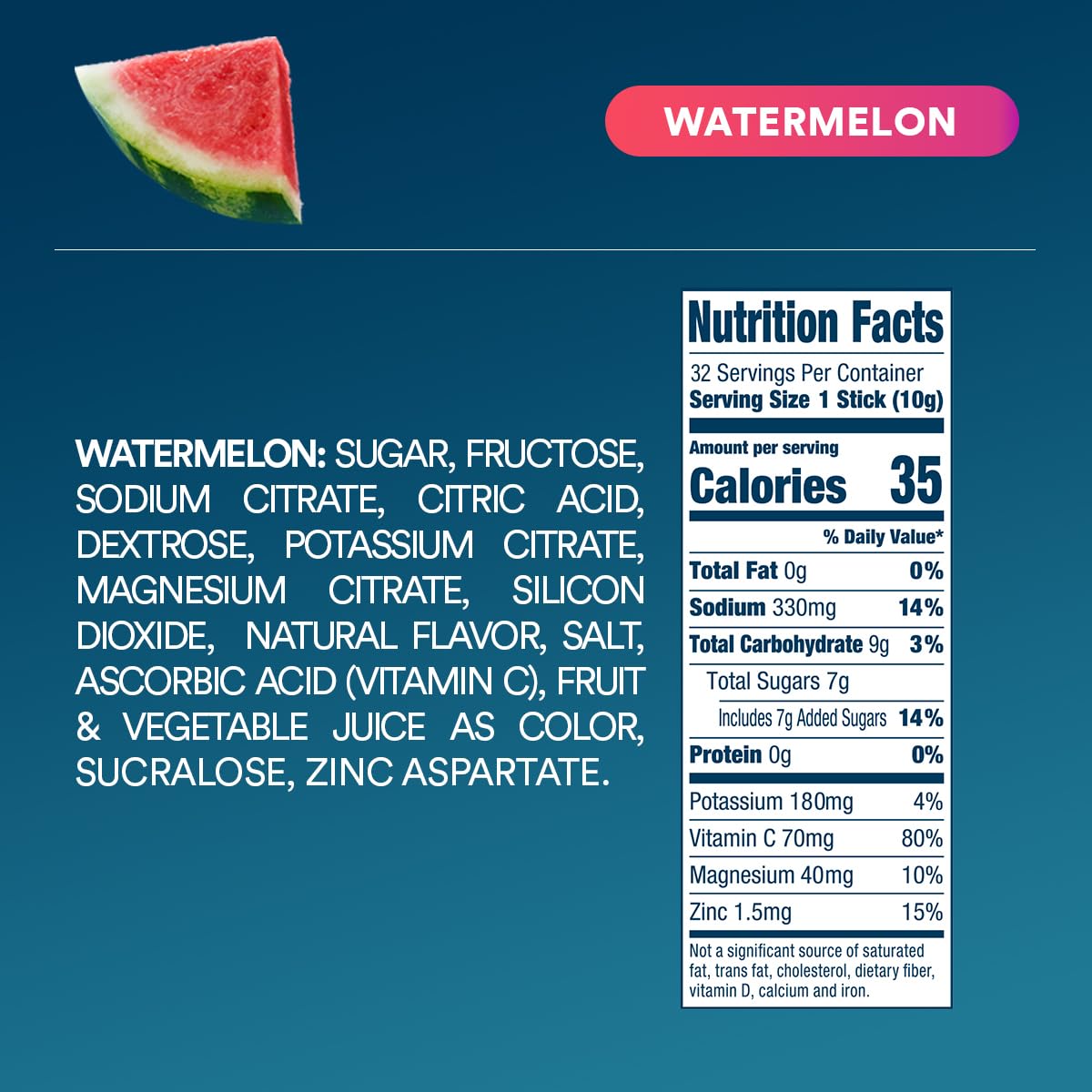 DripDrop Hydration - Electrolyte Powder Packets 128 Count