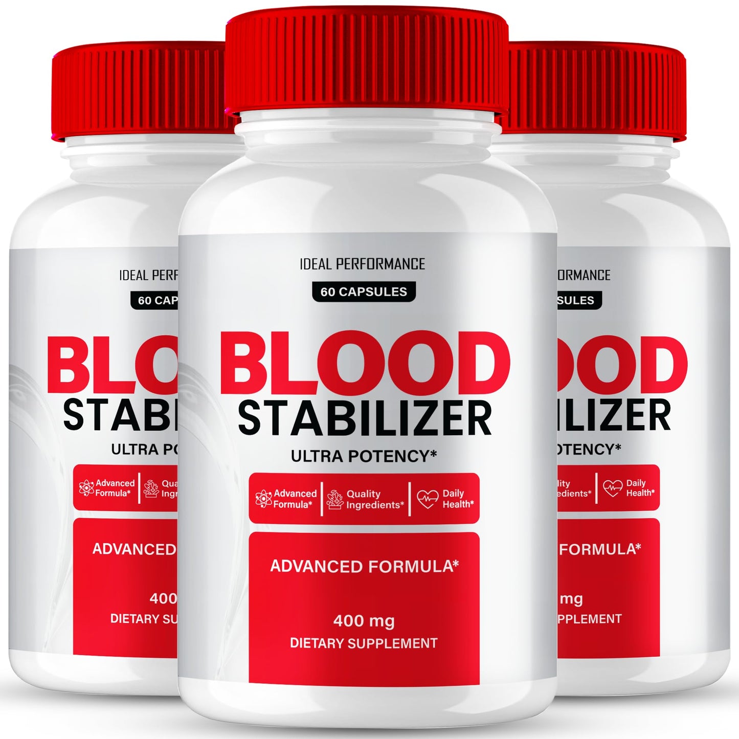 IDEAL PERFORMANCE Blood Stabilizer Advanced Blood Formula Capsules, 180 Capsules