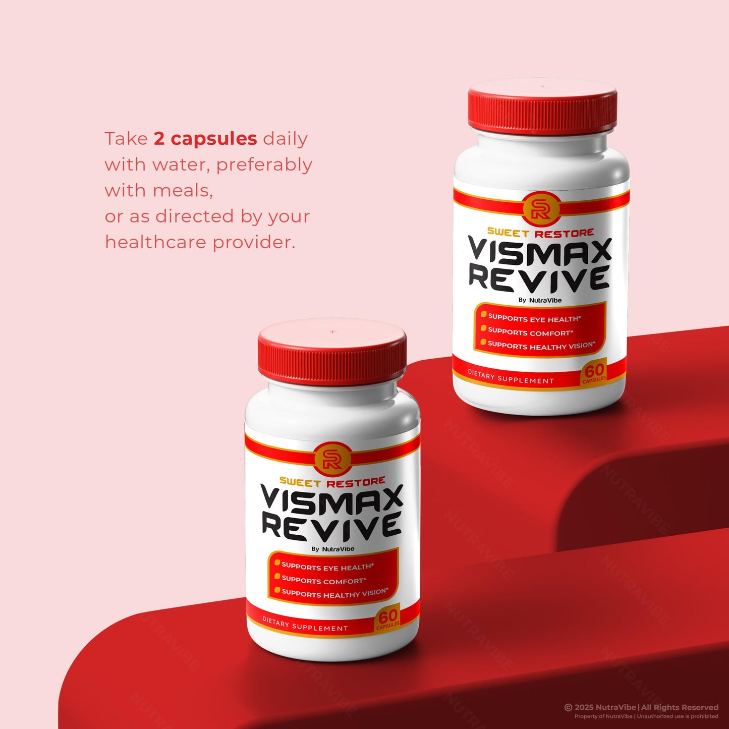 NutraVibe Vismax Revive Capsule 180 Capsules