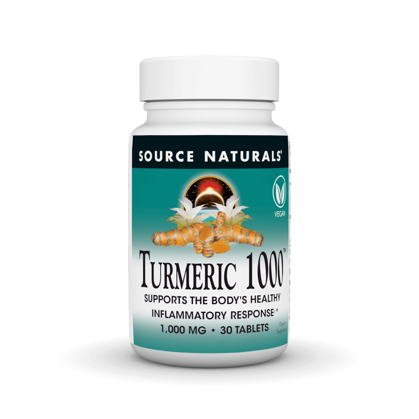 Source Naturals Turmeric 1000 1,000mg Tablet, 30 Tablets