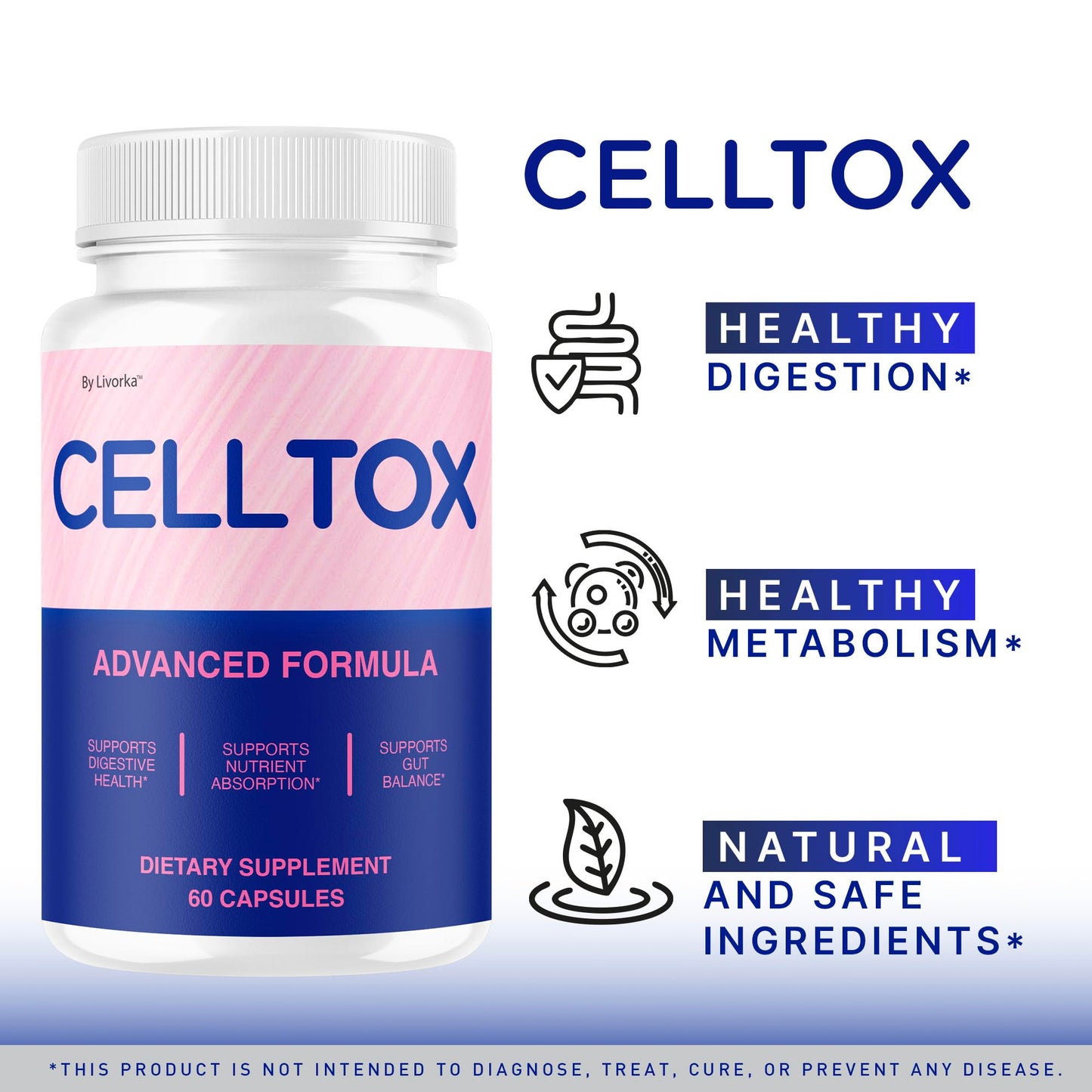 LIVORKA CellTox Capsules 180 Capsules