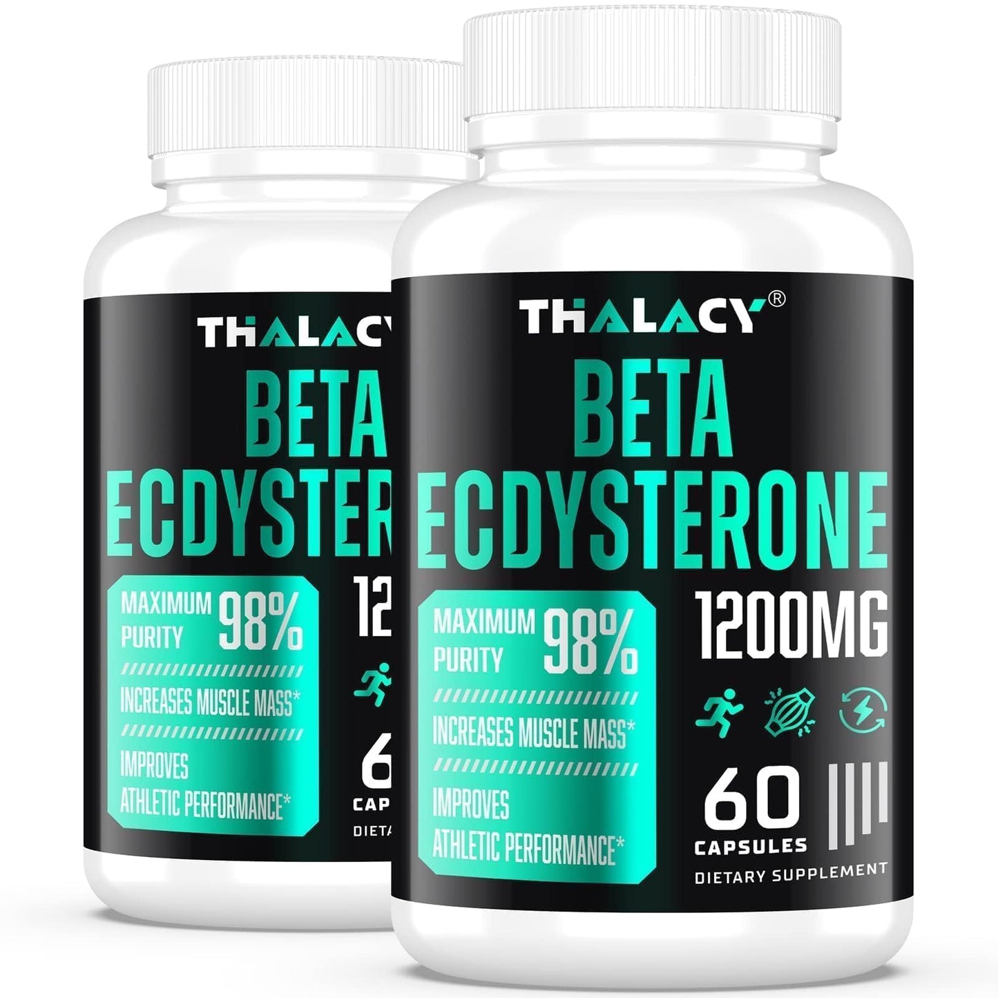 Thalacy 1200MG Beta Ecdysterone Capsule, 120 Capsules