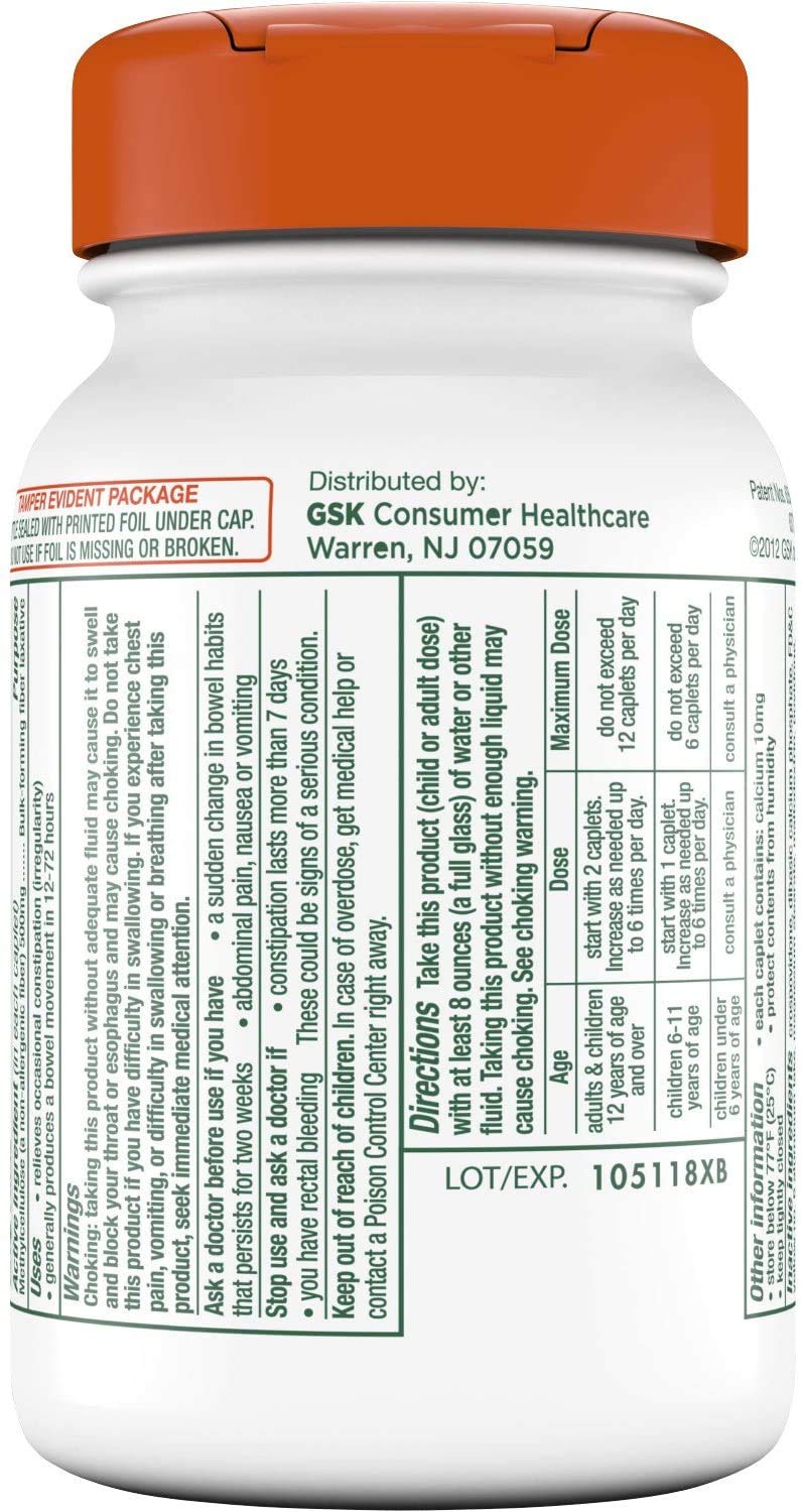 HALEON Citrucel Fiber Therapy Caplets, 300 Count