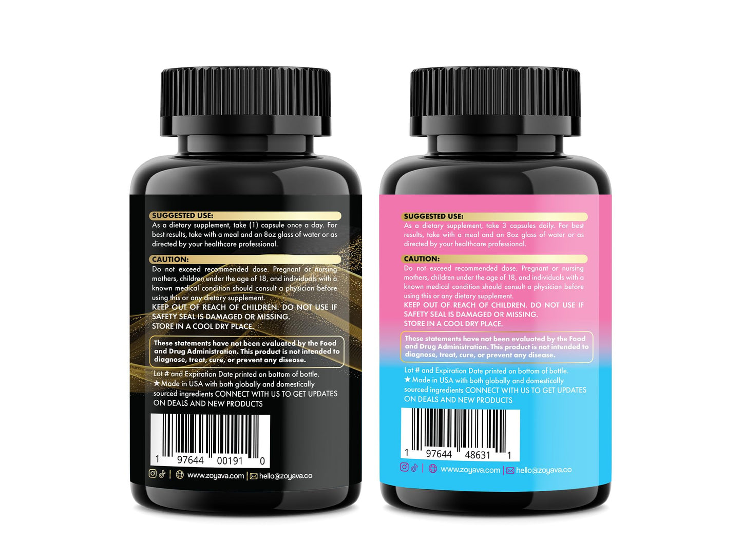 Zoyava Wellness Duo Capsules 150