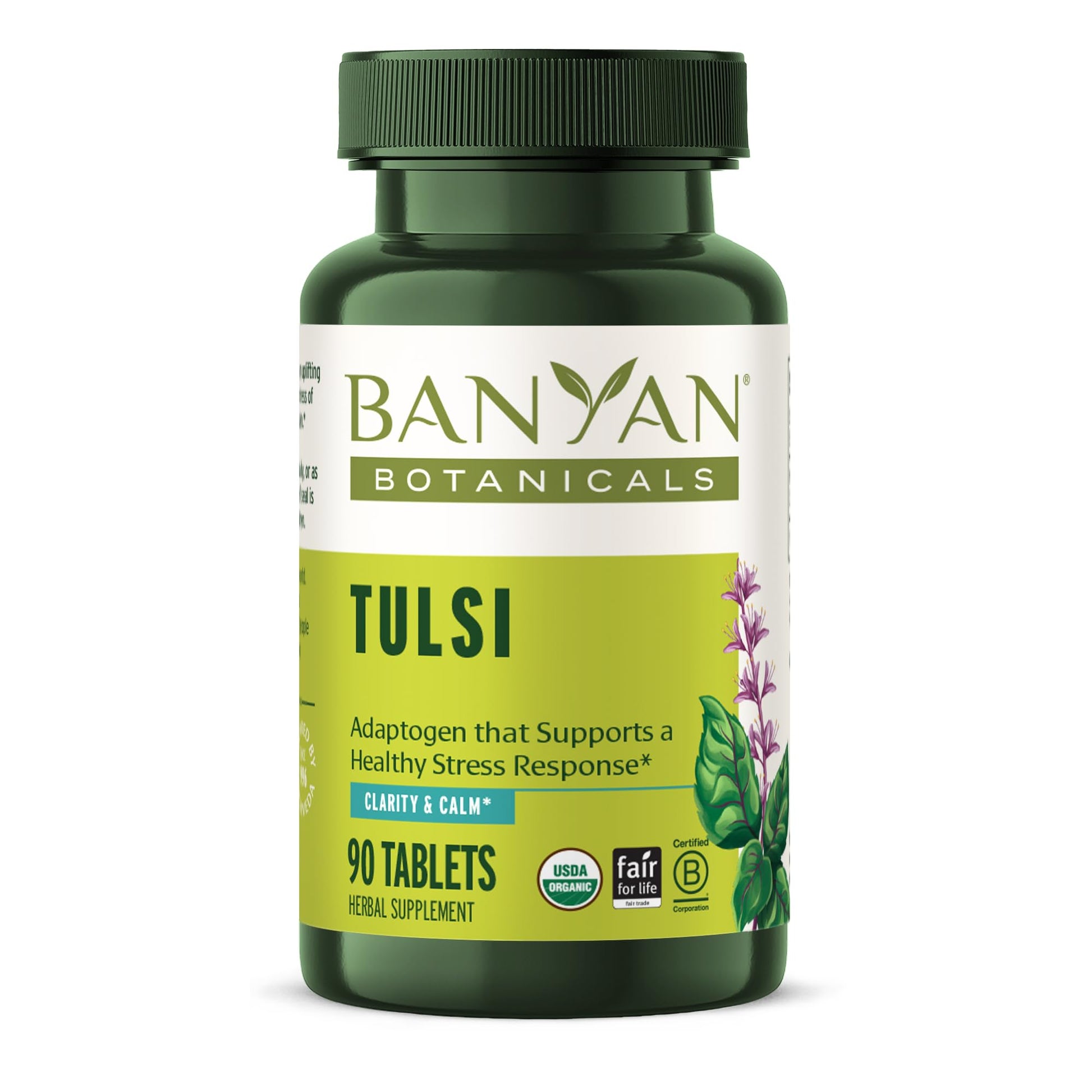 Banyan Botanicals Tulsi (Holy Basil) Tablets 90