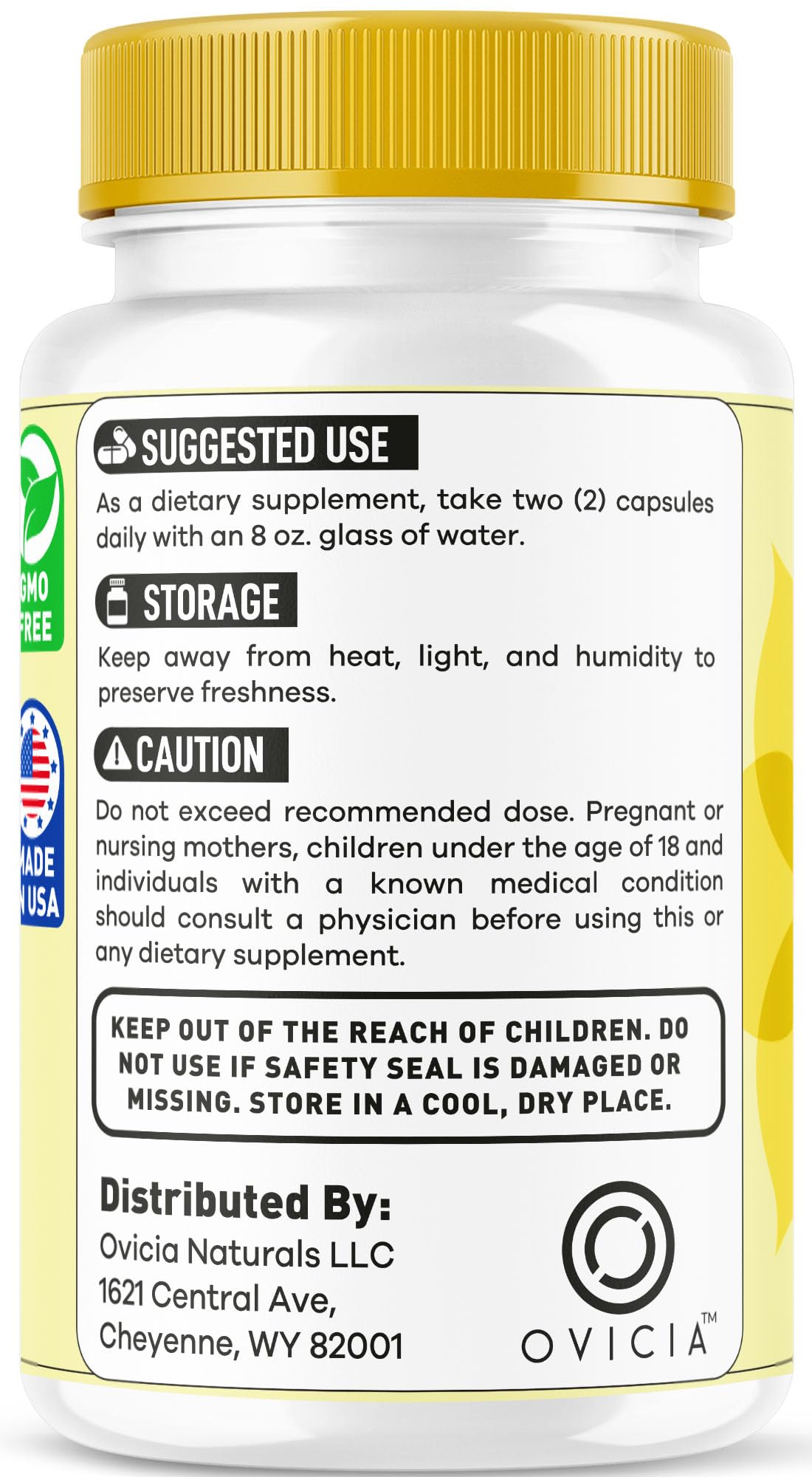 OVICIA VivoGut Capsules, 60 Count