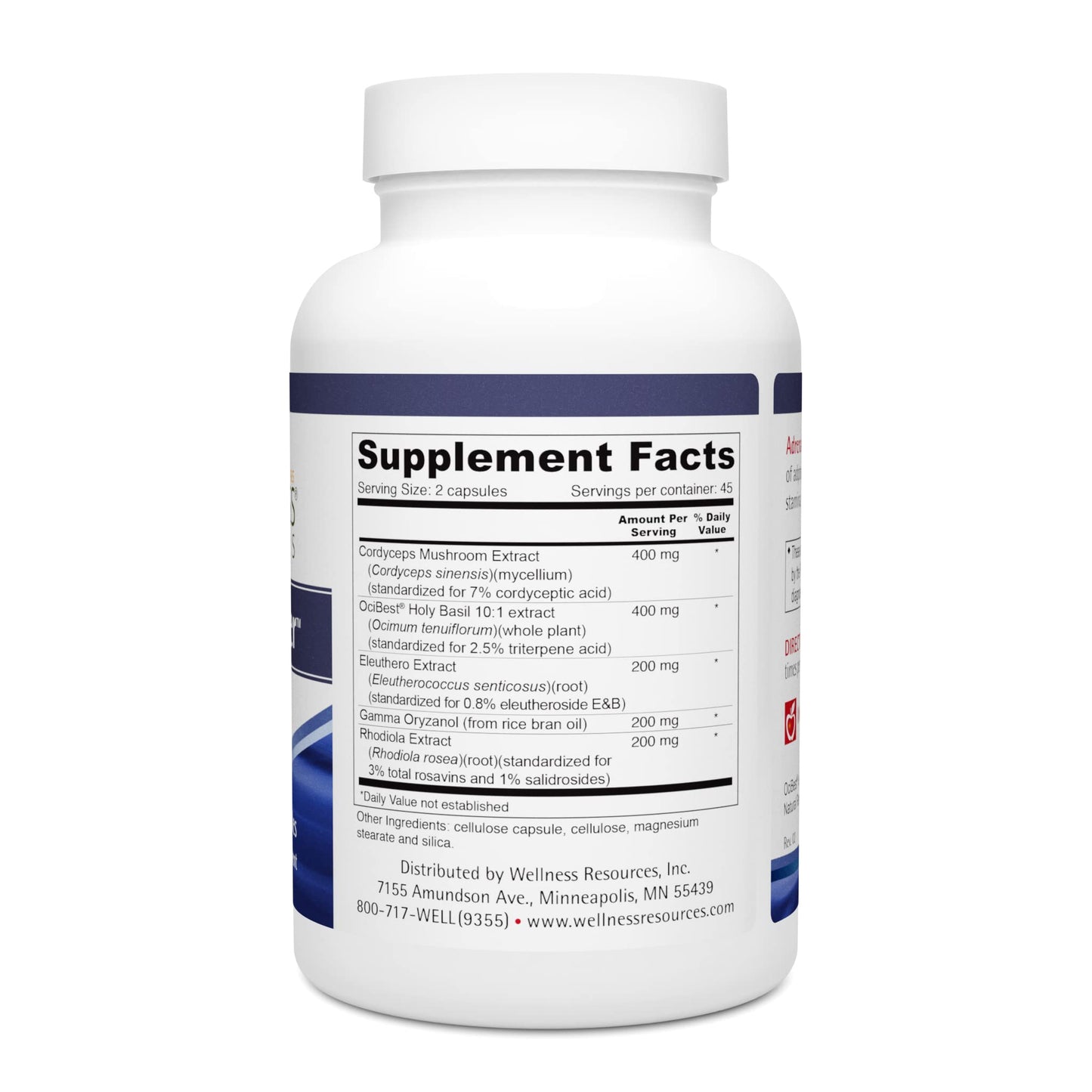 Wellness Resources Adrenal Helper Capsule 90 Count