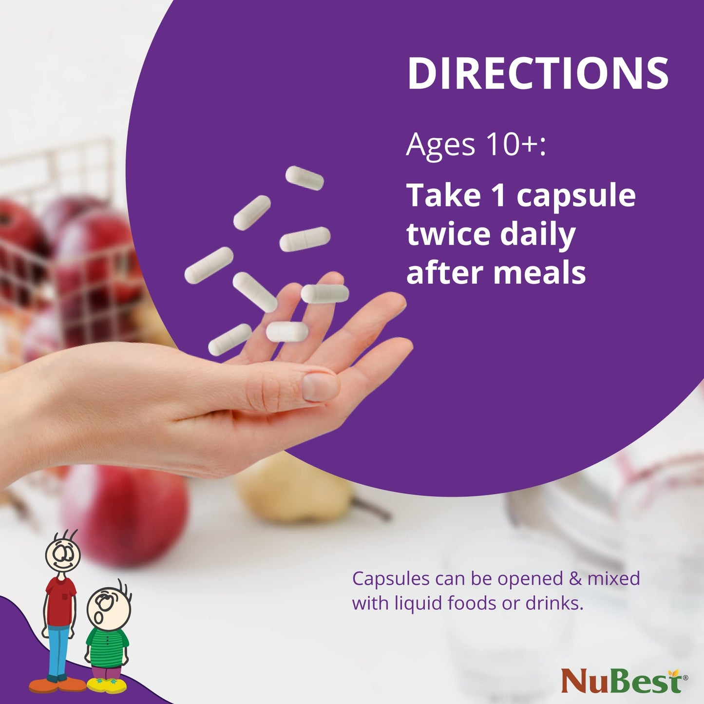 NuBest Tall 10+ Advanced Bone Strength Formula Capsules, 180 Capsules