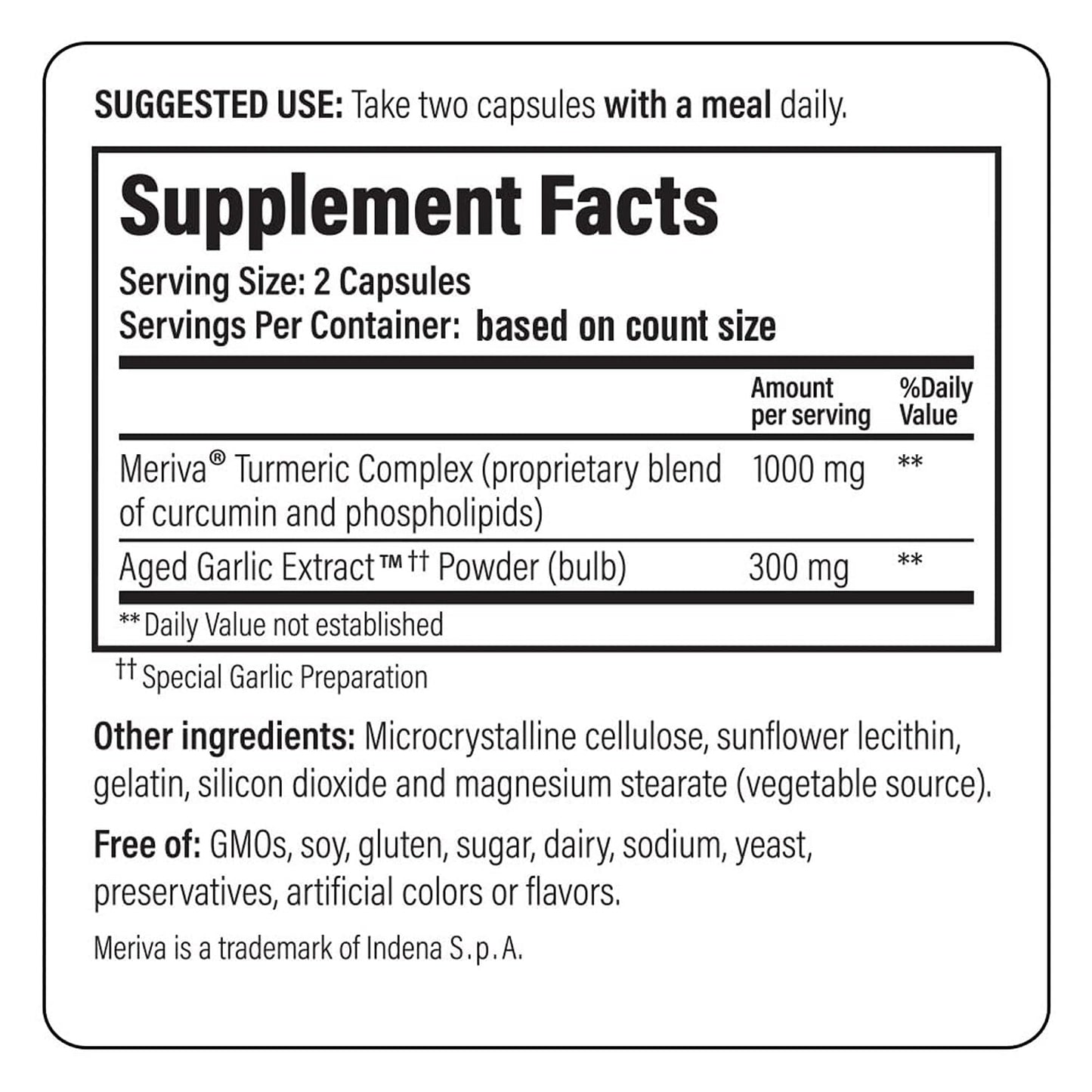 Kyolic Aged Garlic Extract Formula 111 Capsules, 100 Count
