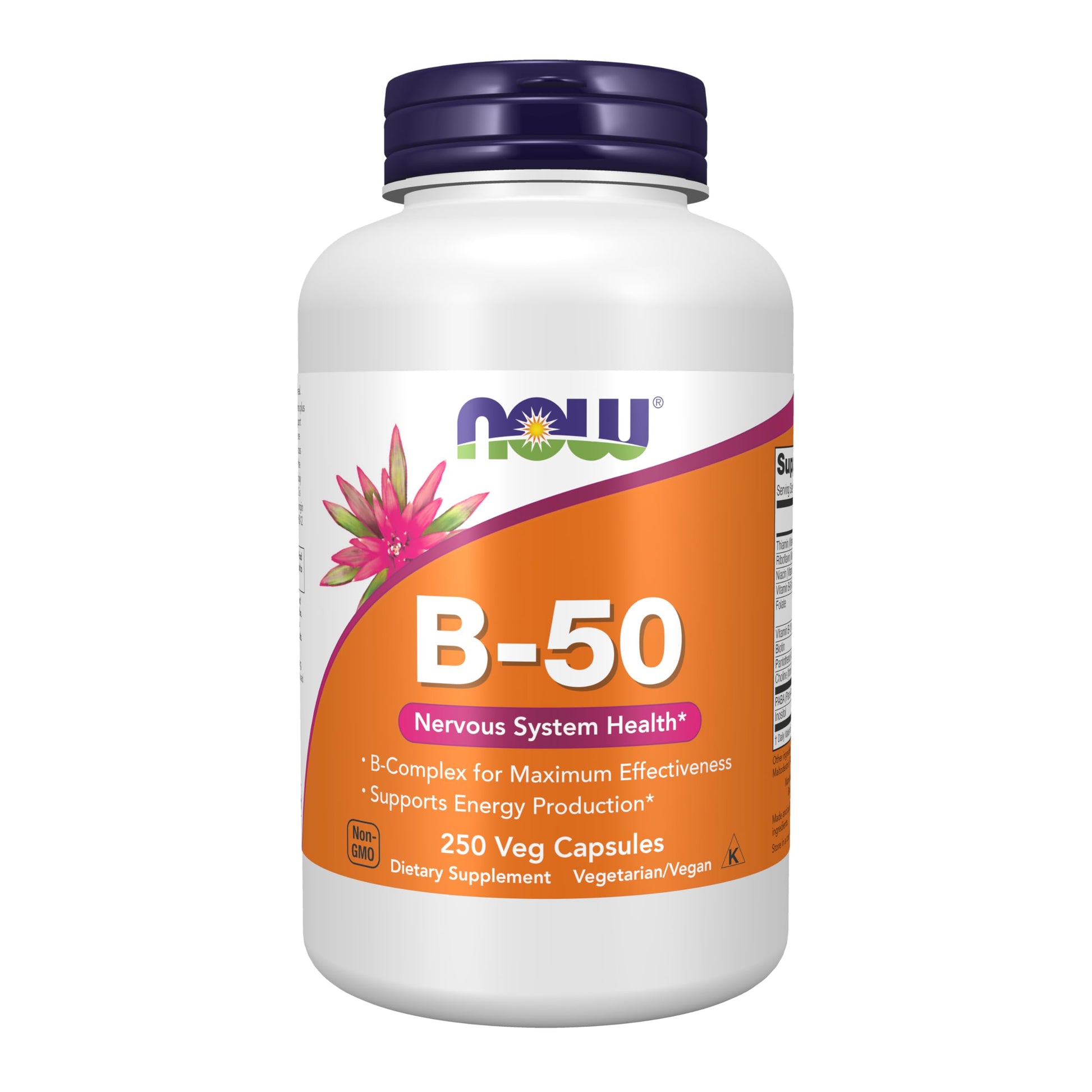 NOW Foods B-50 Veg Capsules 500 Count