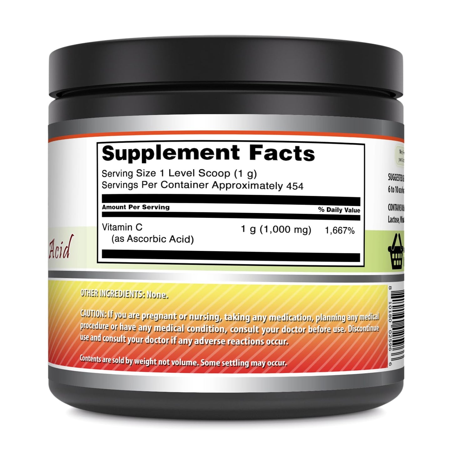 Amazing Nutrition Vitamin C Powder Supplement, 1 Ounce