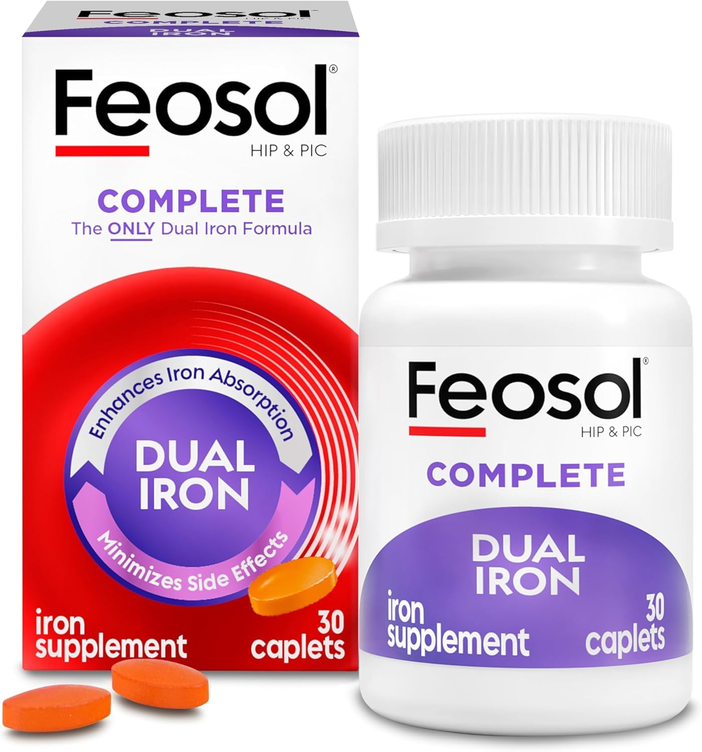 Feosol Complete with Bifera Iron 90 Capsules