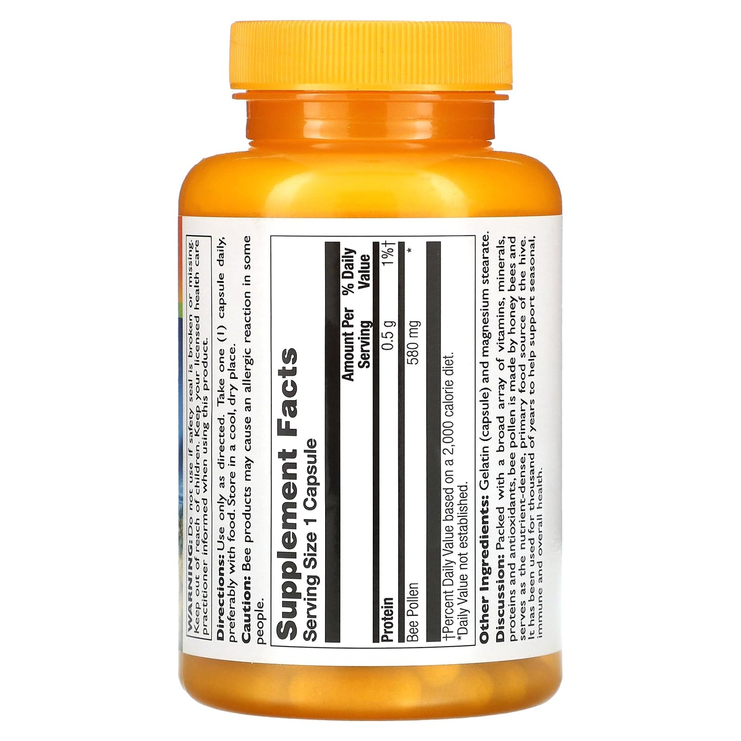 Thompson Bee Pollen Capsule 100