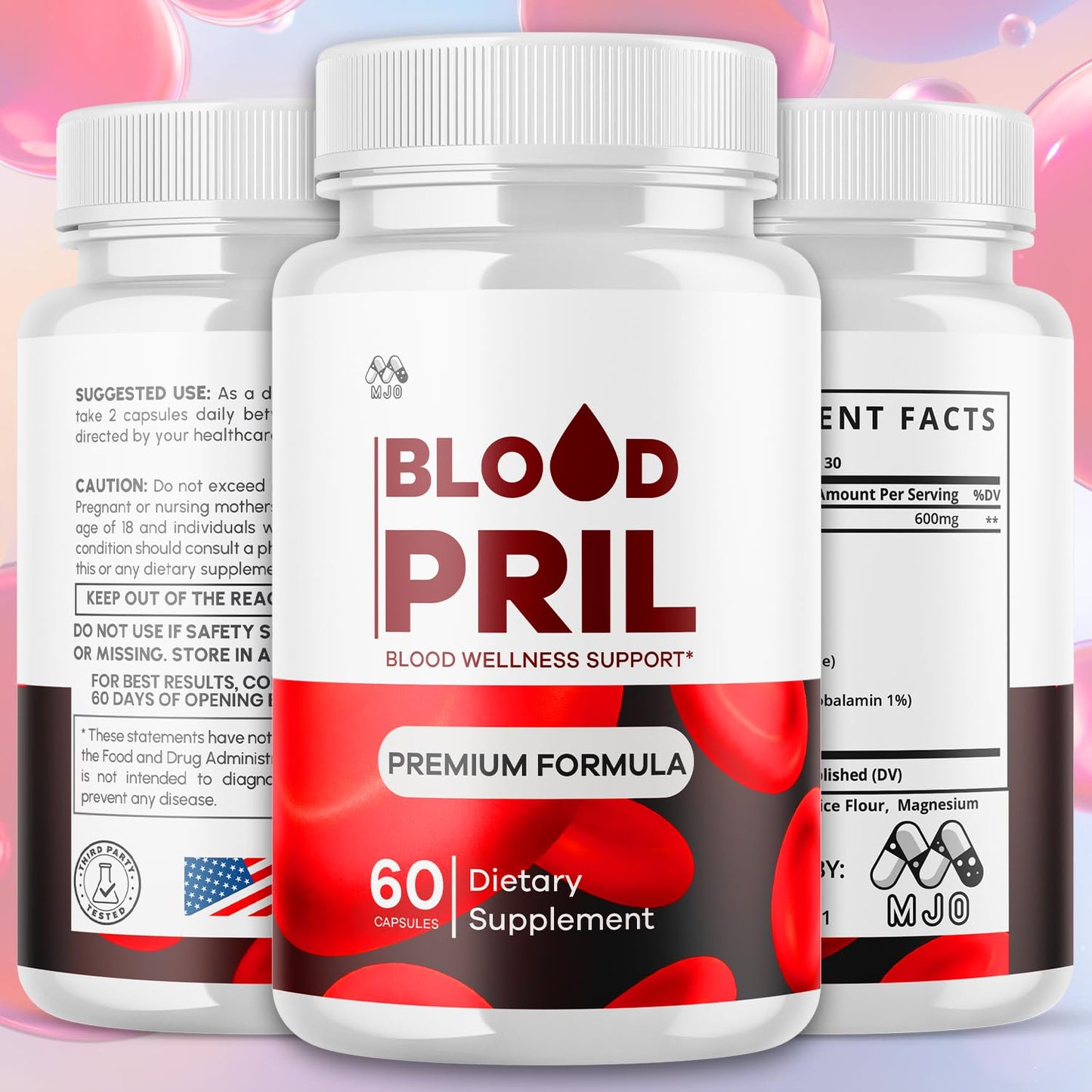 MJO BloodPril Capsules 180 Capsules