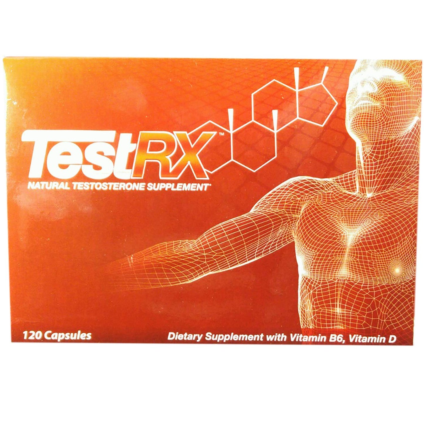 Leading Edge Health TESTRX Natural Testosterone Supplement Capsule 1 Count