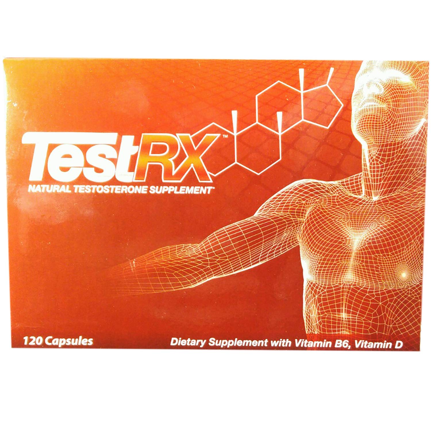 Leading Edge Health TESTRX Natural Testosterone Supplement Capsule 1 Count